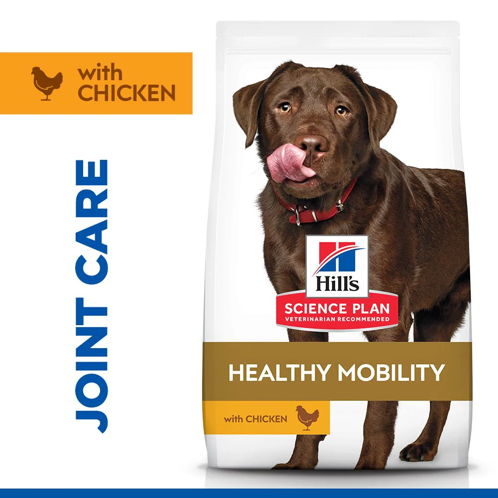 Hill'sâ„¢ Science Plan Healthy Mobility Adult Large Breed Dry Dog Food with Chicken 14kg