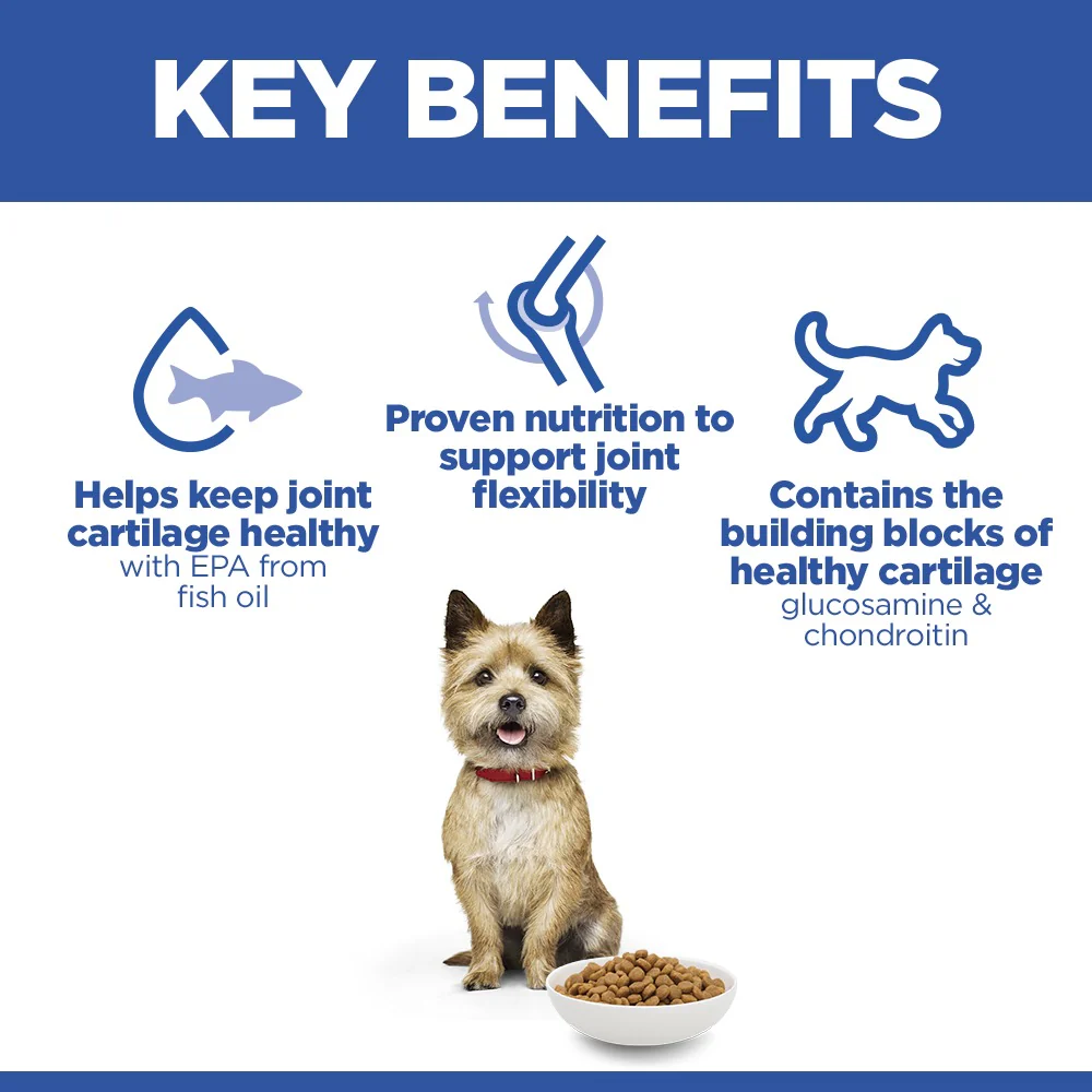 Hill'sâ„¢ Science Plan Healthy Mobility Adult Small & Mini Breed Dry Dog Food with Chicken 1.5kg - Image 2