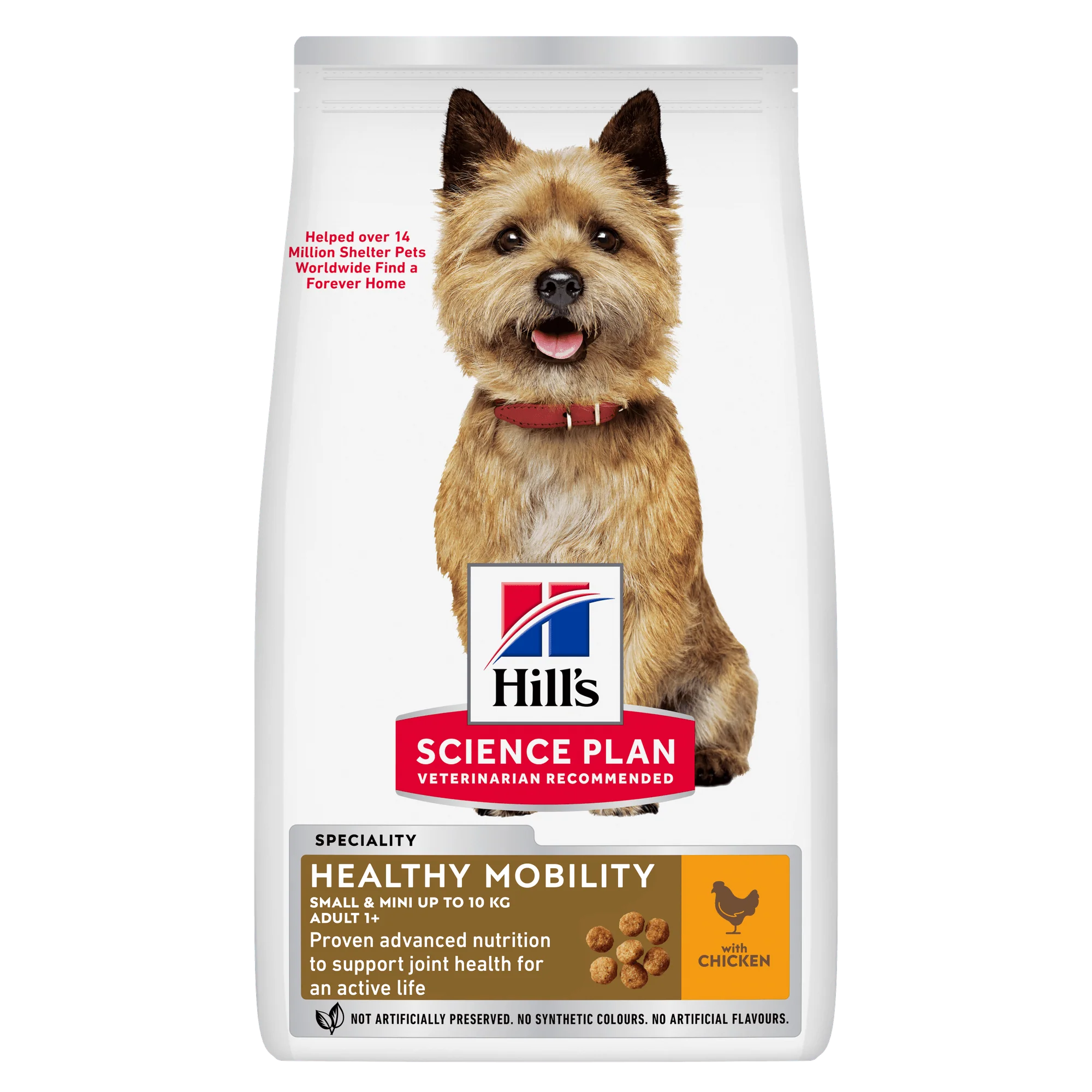 Hill'sâ„¢ Science Plan Healthy Mobility Adult Small & Mini Breed Dry Dog Food with Chicken 1.5kg - Image 5