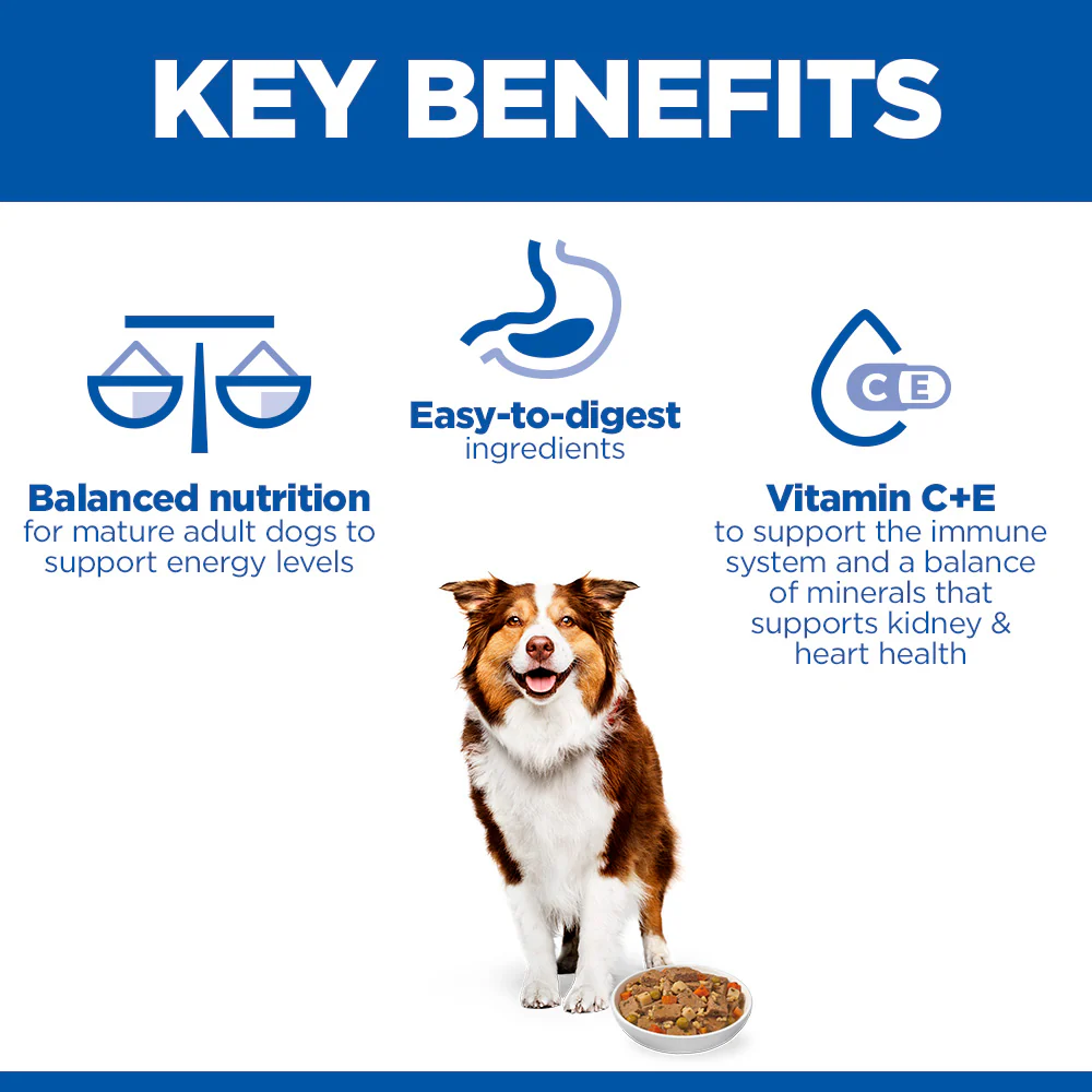 Hill's Science Plan Mature Adult Dog Stew with Chicken & added Vegetables - Image 3