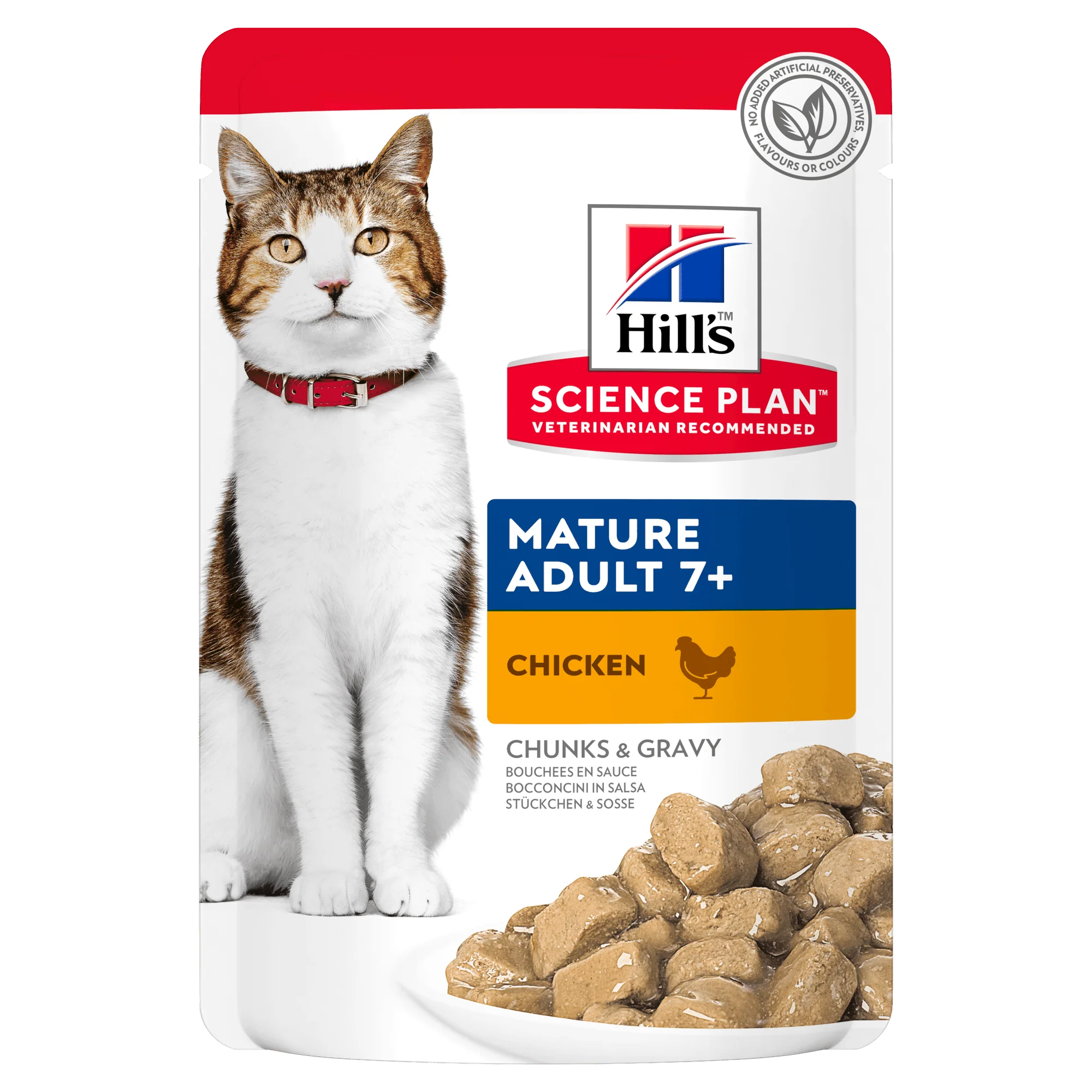 Hill's™ Science Plan Mature Adult Wet Cat Chicken Flavour 85g - Image 2