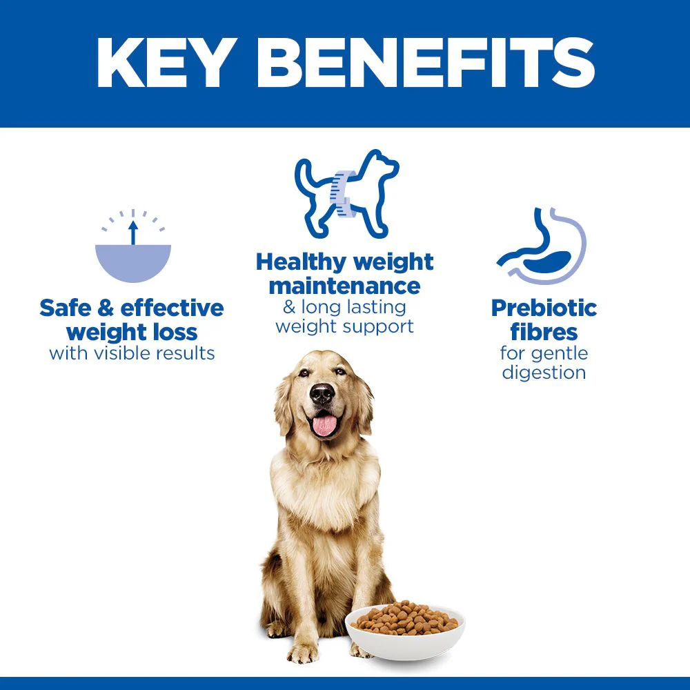 Hill'sâ„¢ Science Plan Perfect Weight Adult Large Breed Dry Dog Food with Chicken 12kg - Image 3