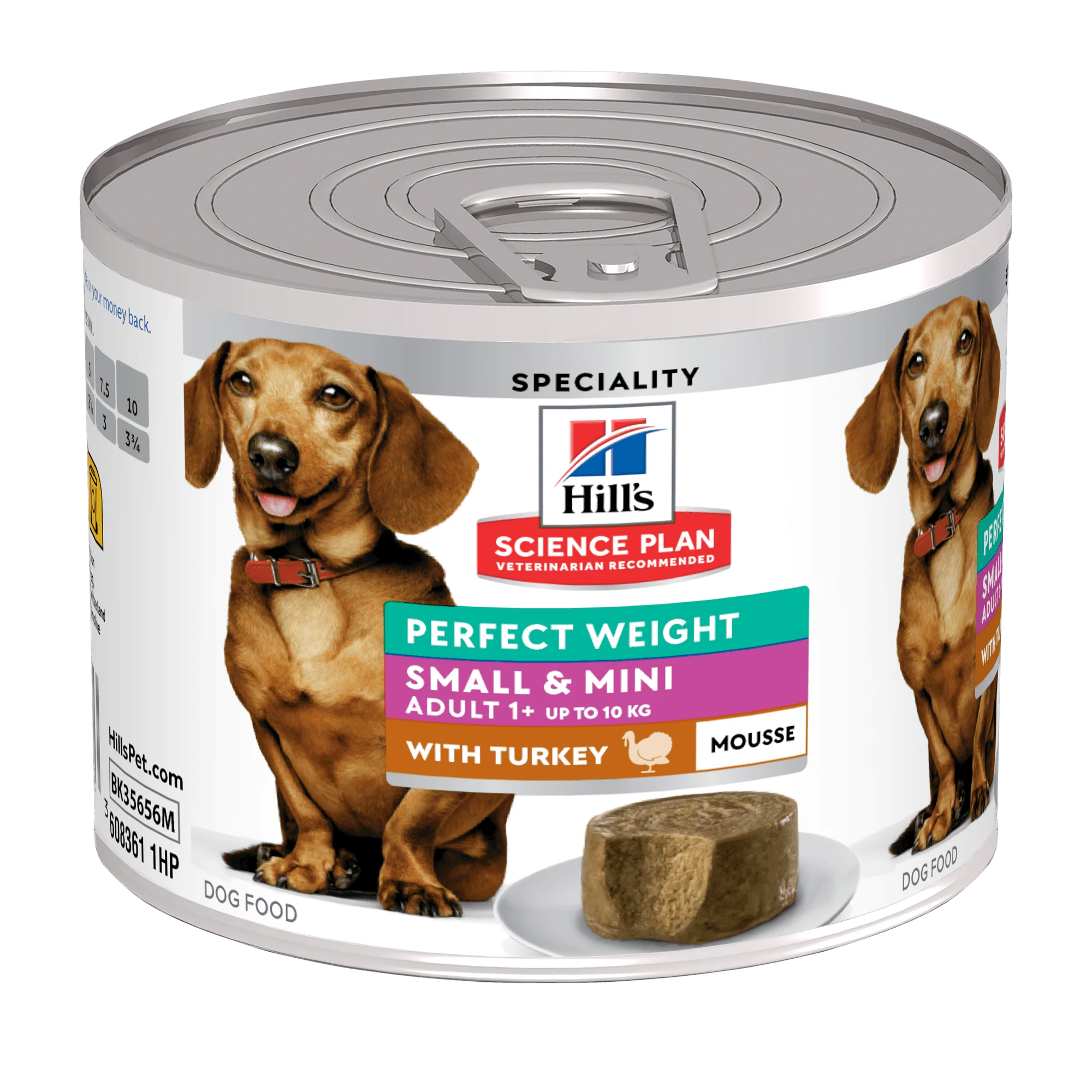 Hill's™ Science Plan Perfect Weight Adult Small & Mini Dog Mousse with Turkey - Image 7