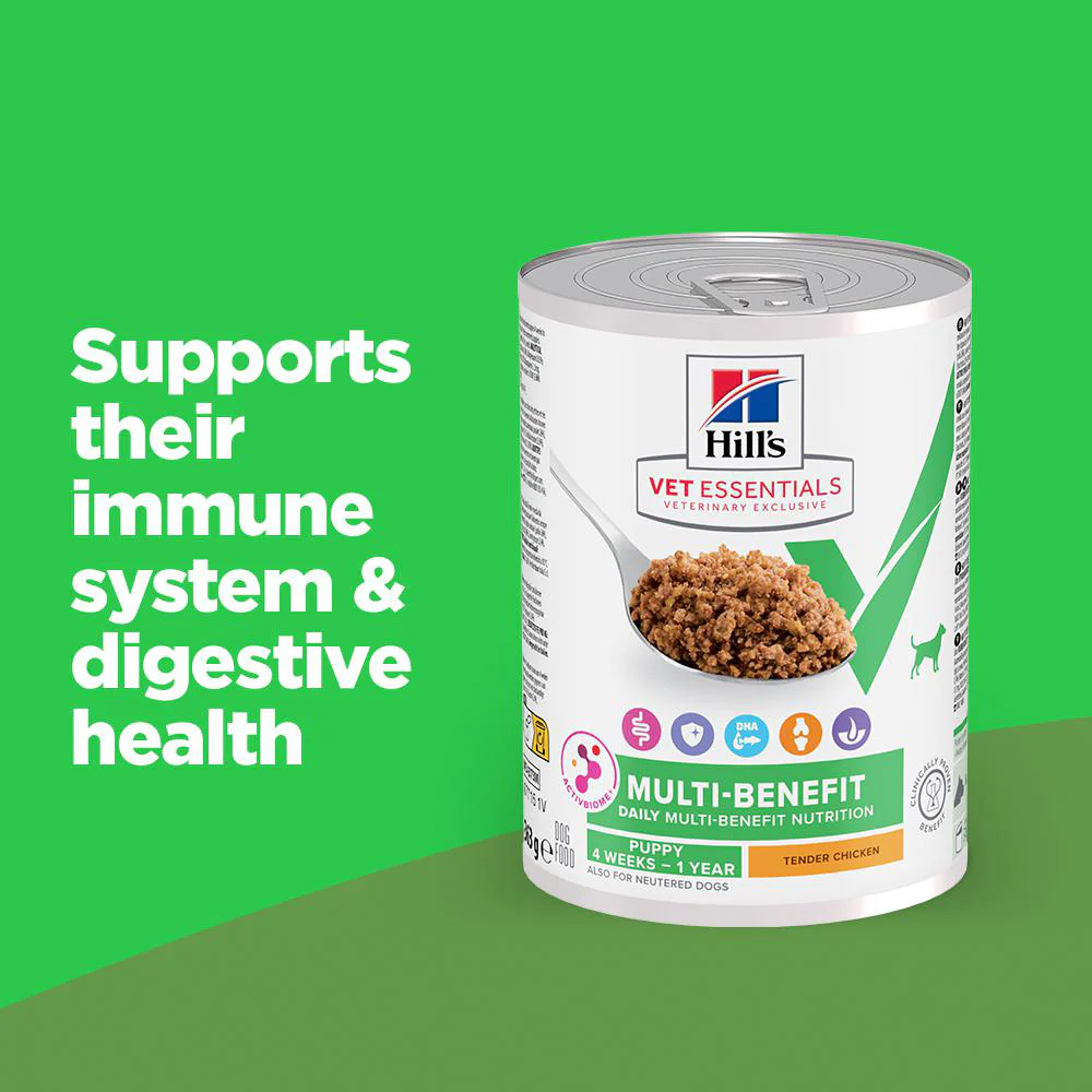 Hill'sâ„¢ VET ESSENTIALSâ„¢ MULTI-BENEFIT Puppy Wet Food Tender Chicken - Image 3