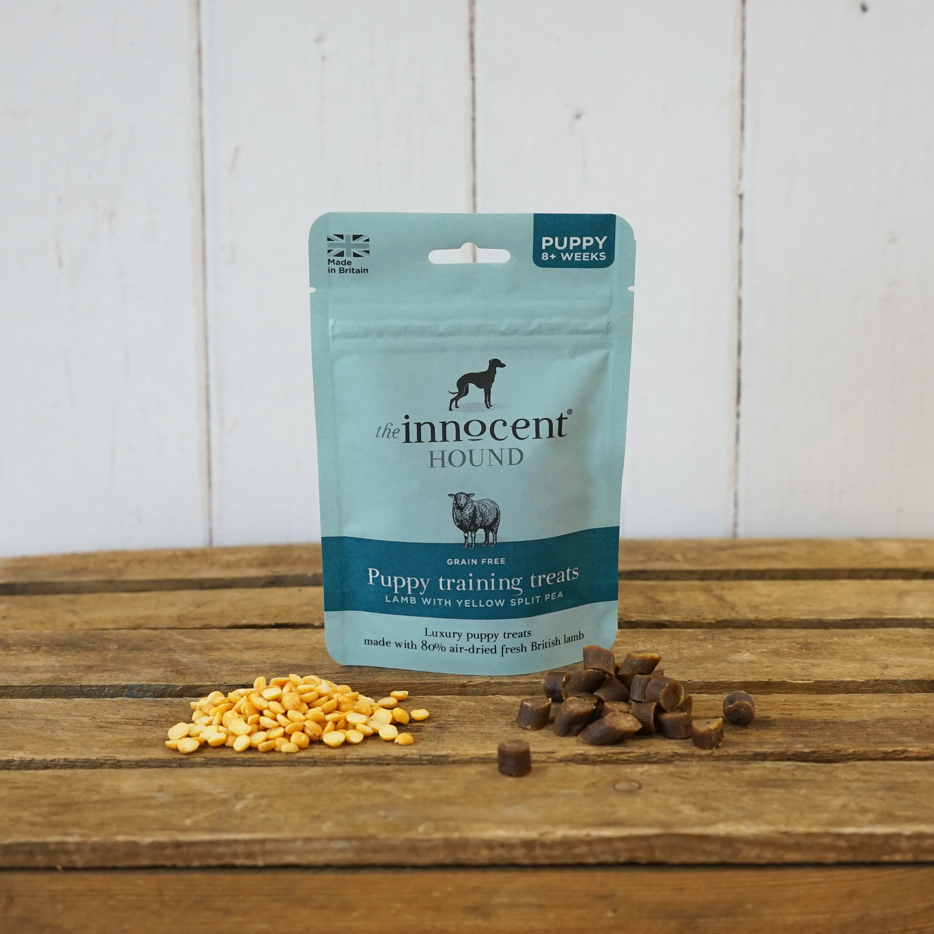 Innocent Hound Puppy Training Treats Lamb with Yellow Split Pea - Image 3