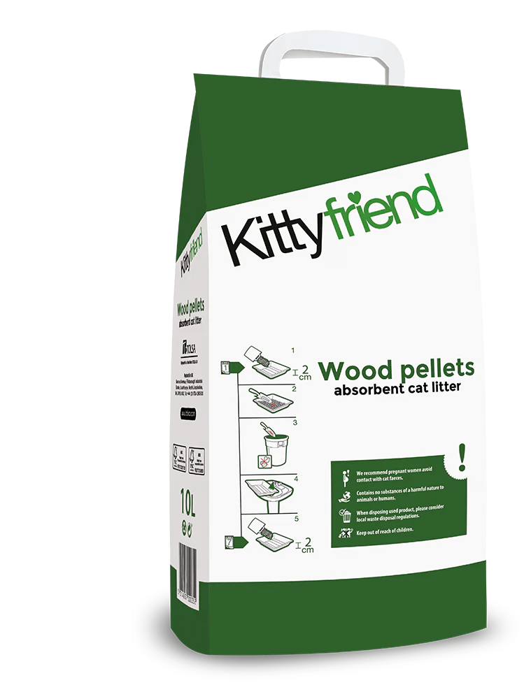 Kittyfriend Wood Litter 10L - Image 2