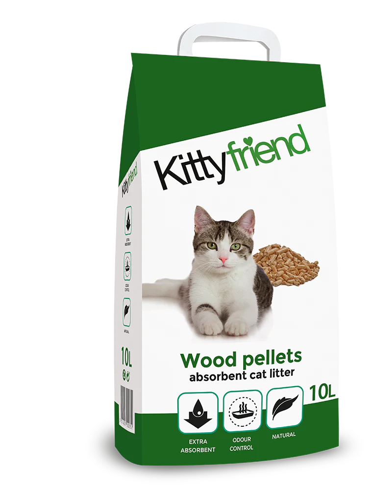 Kittyfriend Wood Litter 10L - Image 3