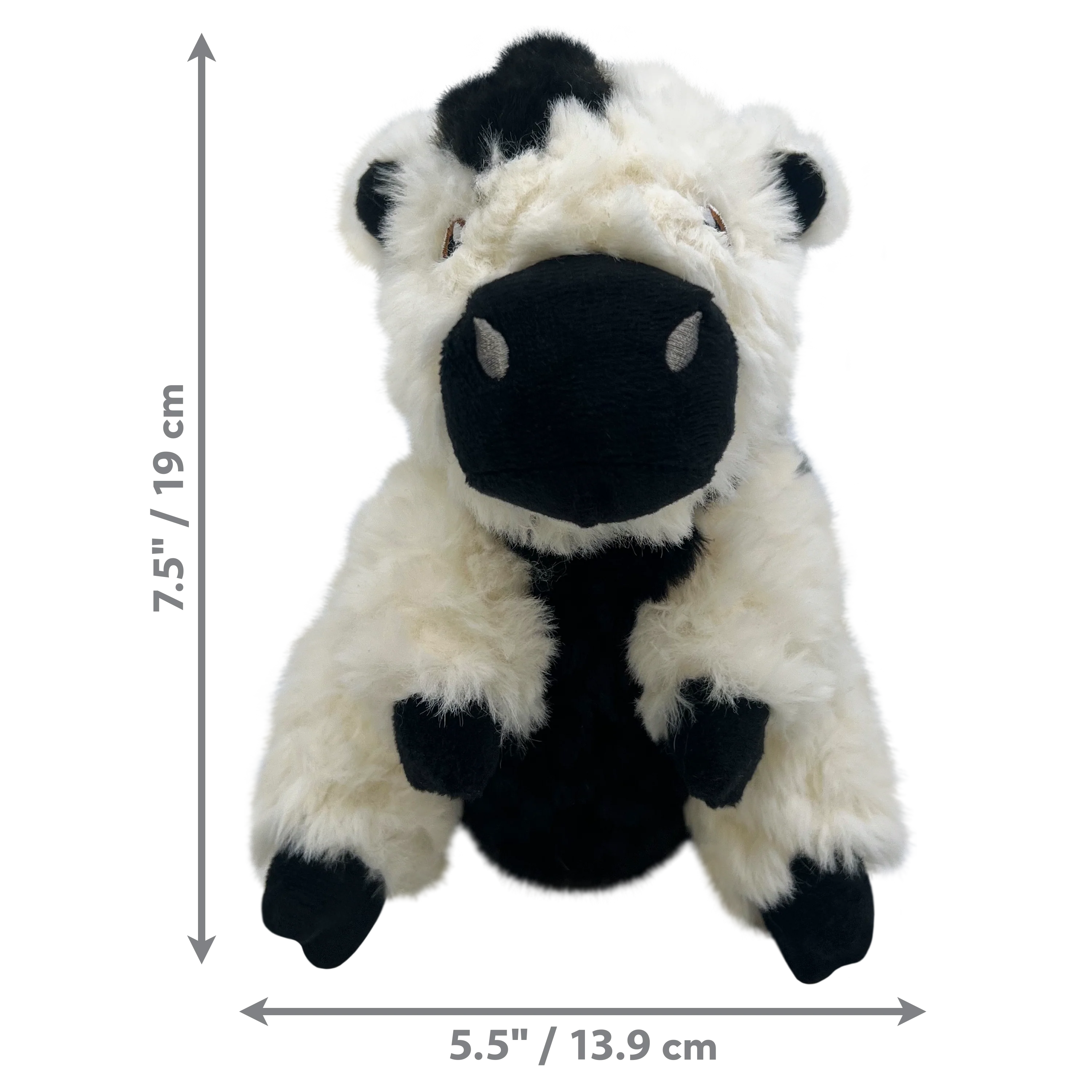 KONG Comfort Tykes Cow Dog Toy Small - Image 4
