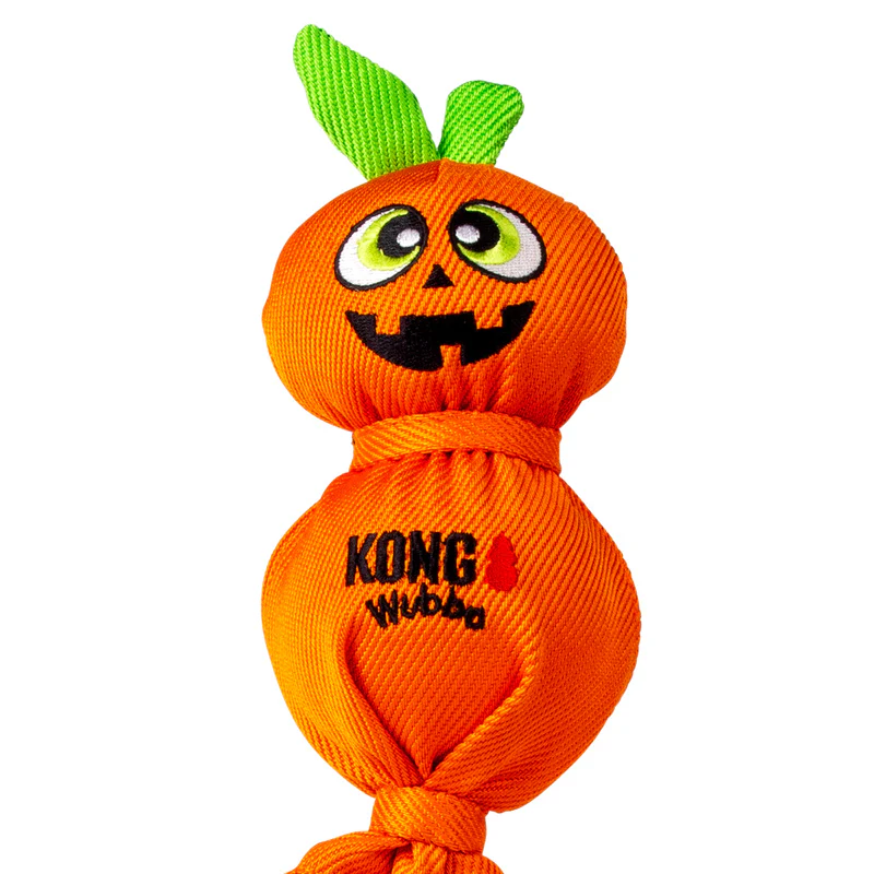 KONG Halloween Wubba Ballistic Pumpkin Large - Image 3