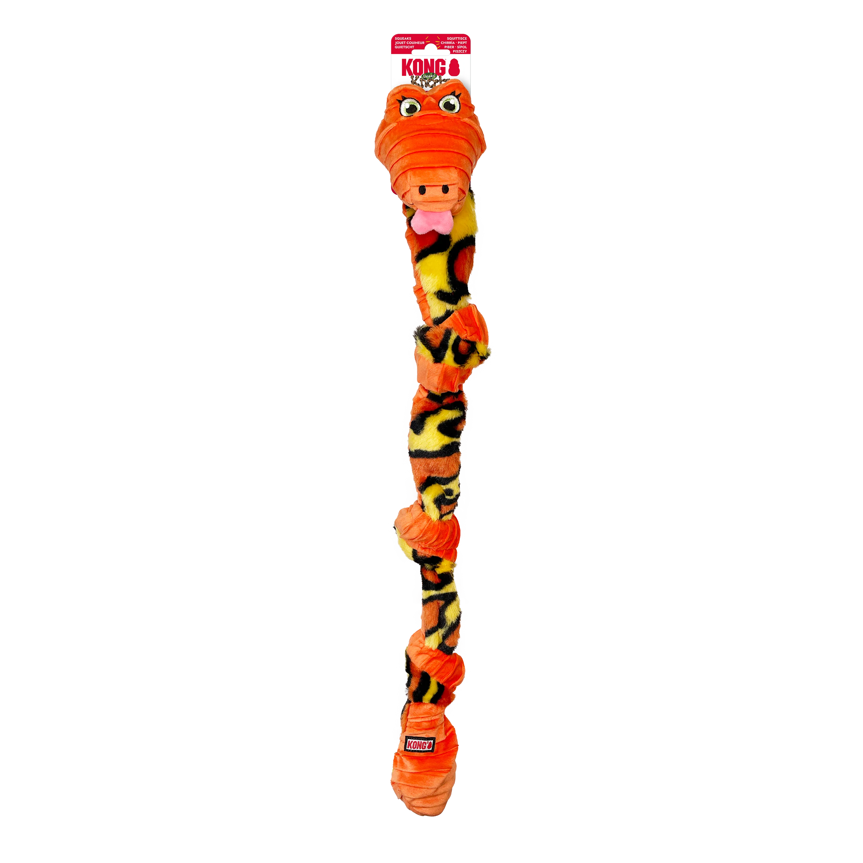 KONG Knots Snake Assorted Dog Toy Medium/Large