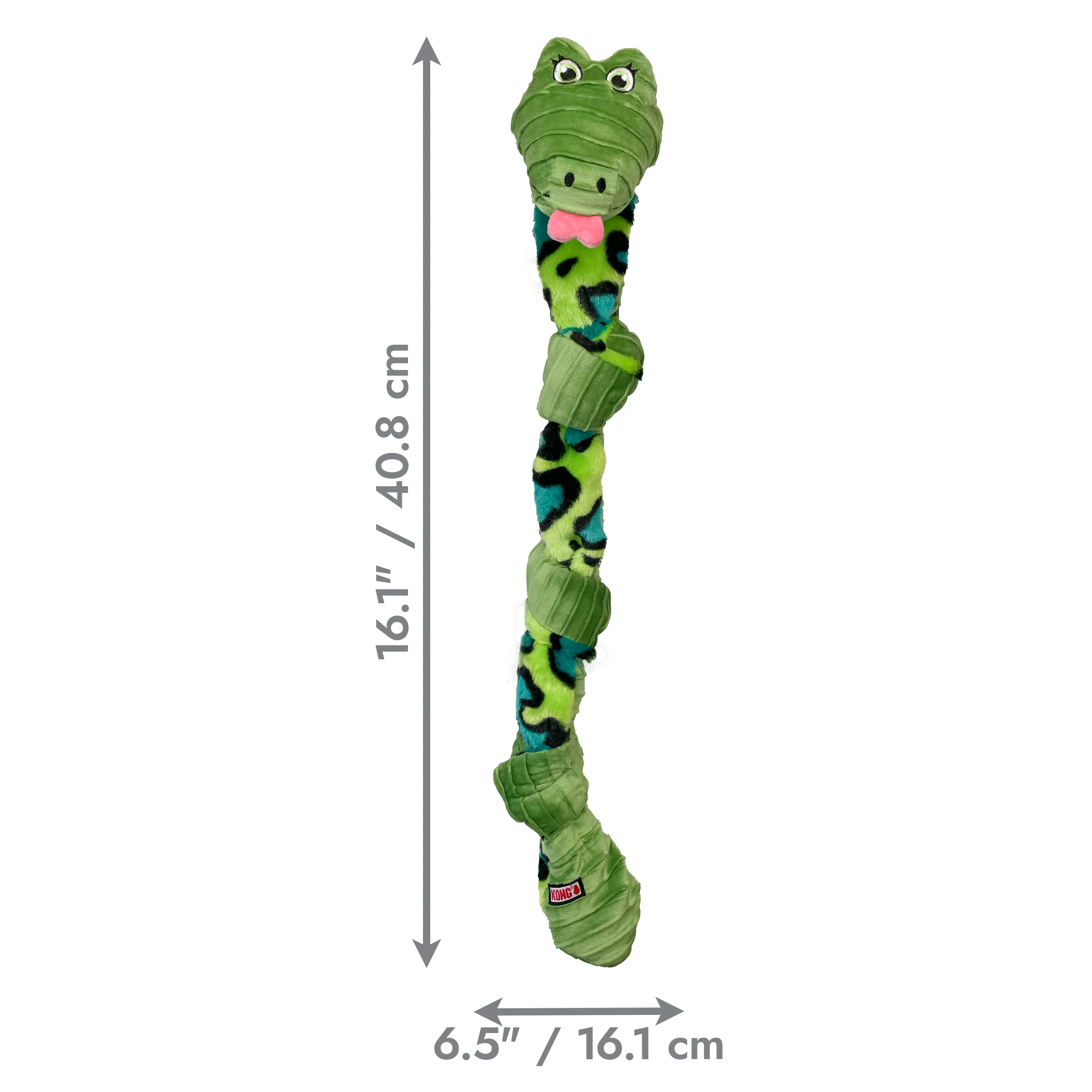 KONG Knots Snake Assorted Dog Toy Medium/Large - Image 5