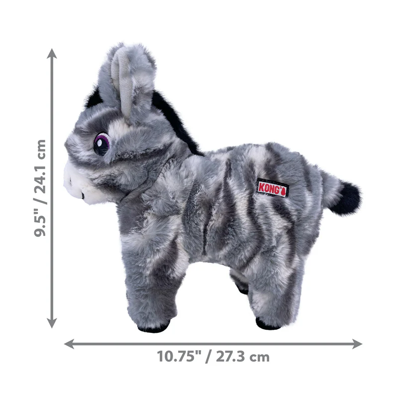 KONG Low Stuff Stripes Donkey Medium - Image 2