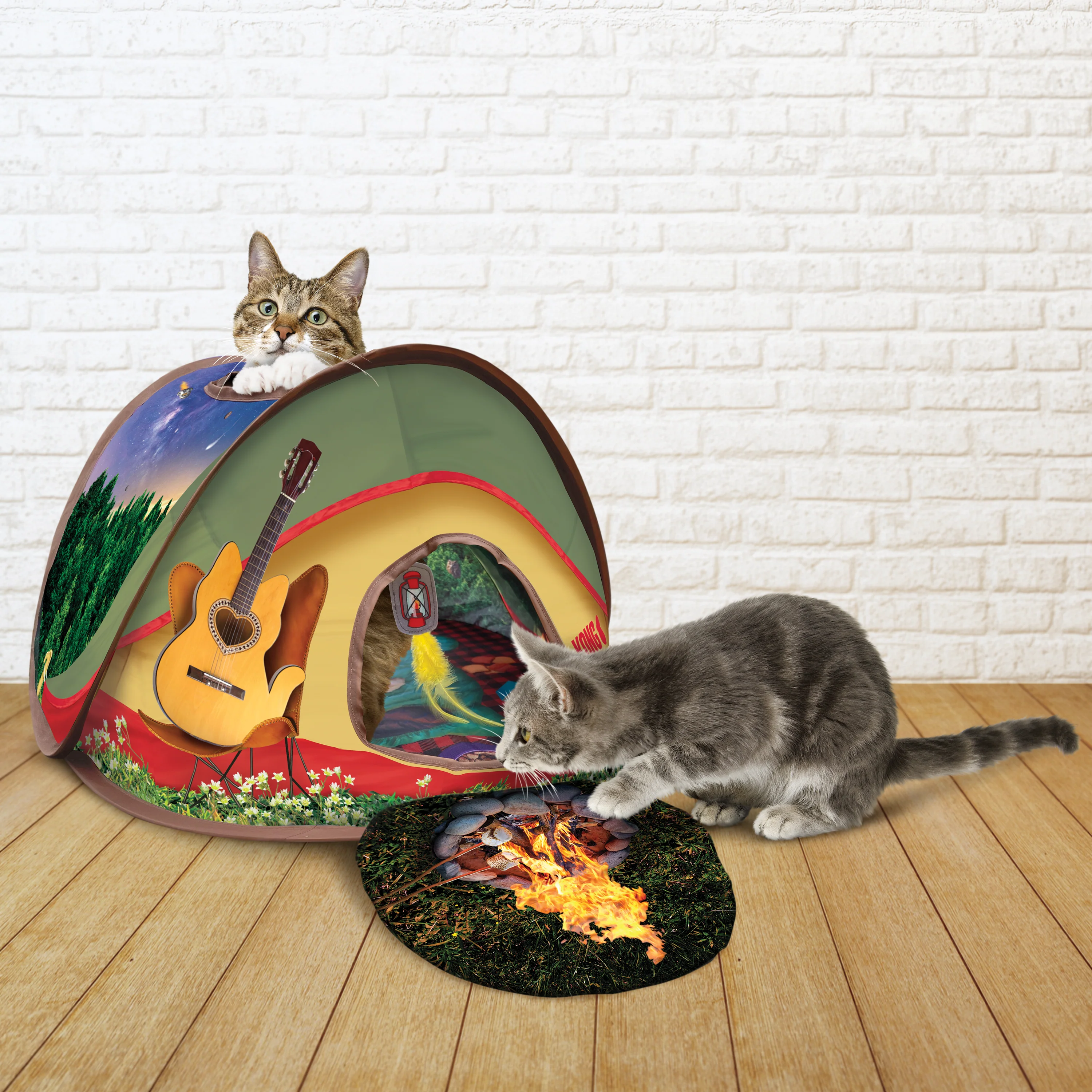 KONG Play Spaces Cat Glamping Tent - Image 5