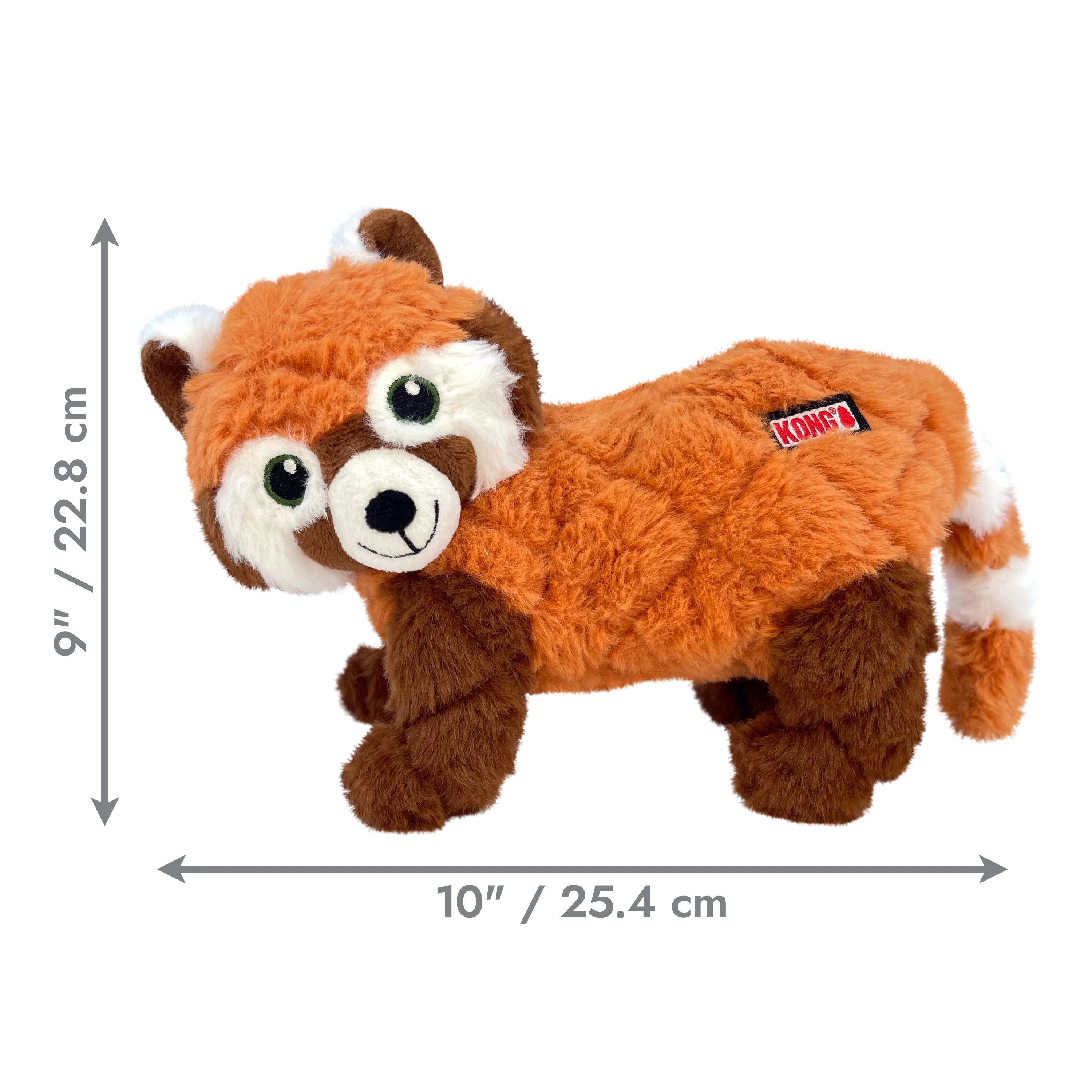 KONG Scampers Red Panda Dog Toy Medium - Image 4