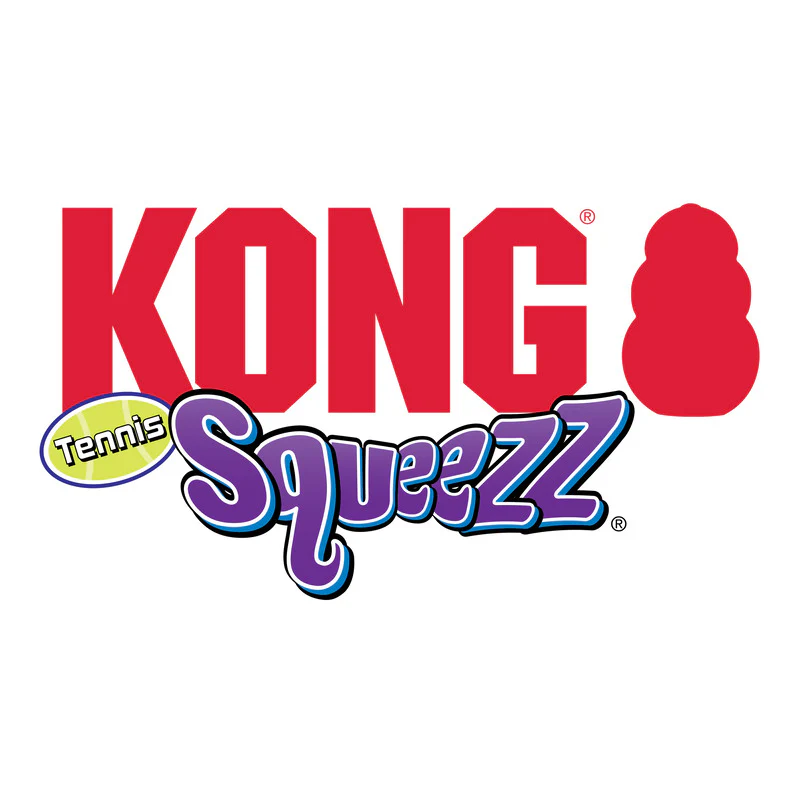 KONG Squeezz Tennis Assorted Large (2pk) - Image 4