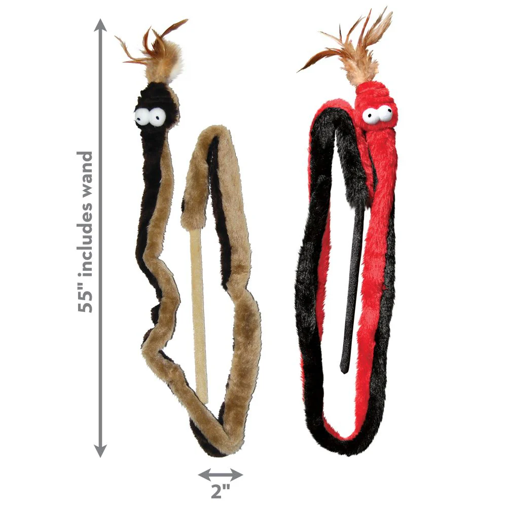 KONG Teaser Snake Cat Toy - Image 3