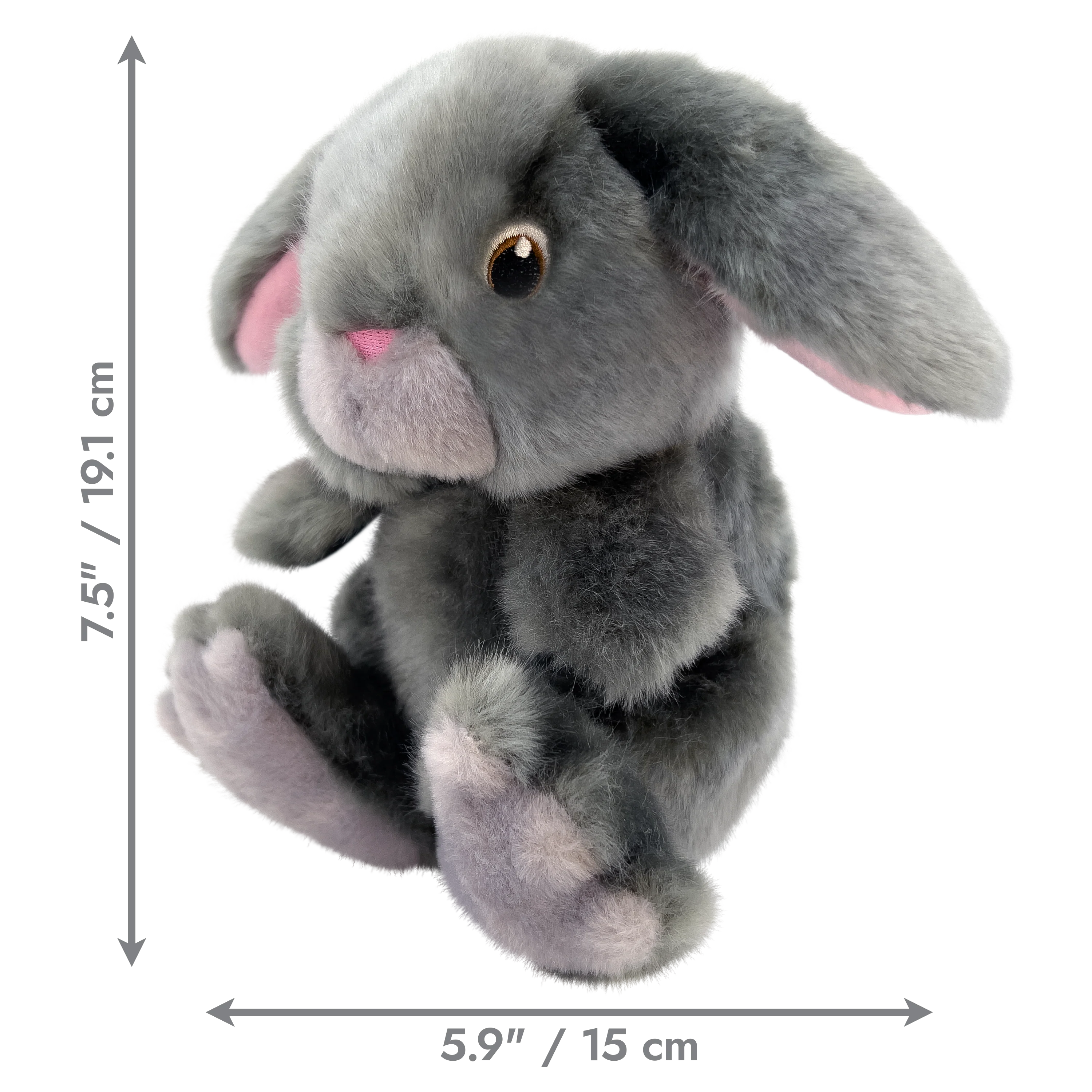 KONG Toughz Bunny Dog Toy Medium - Image 3
