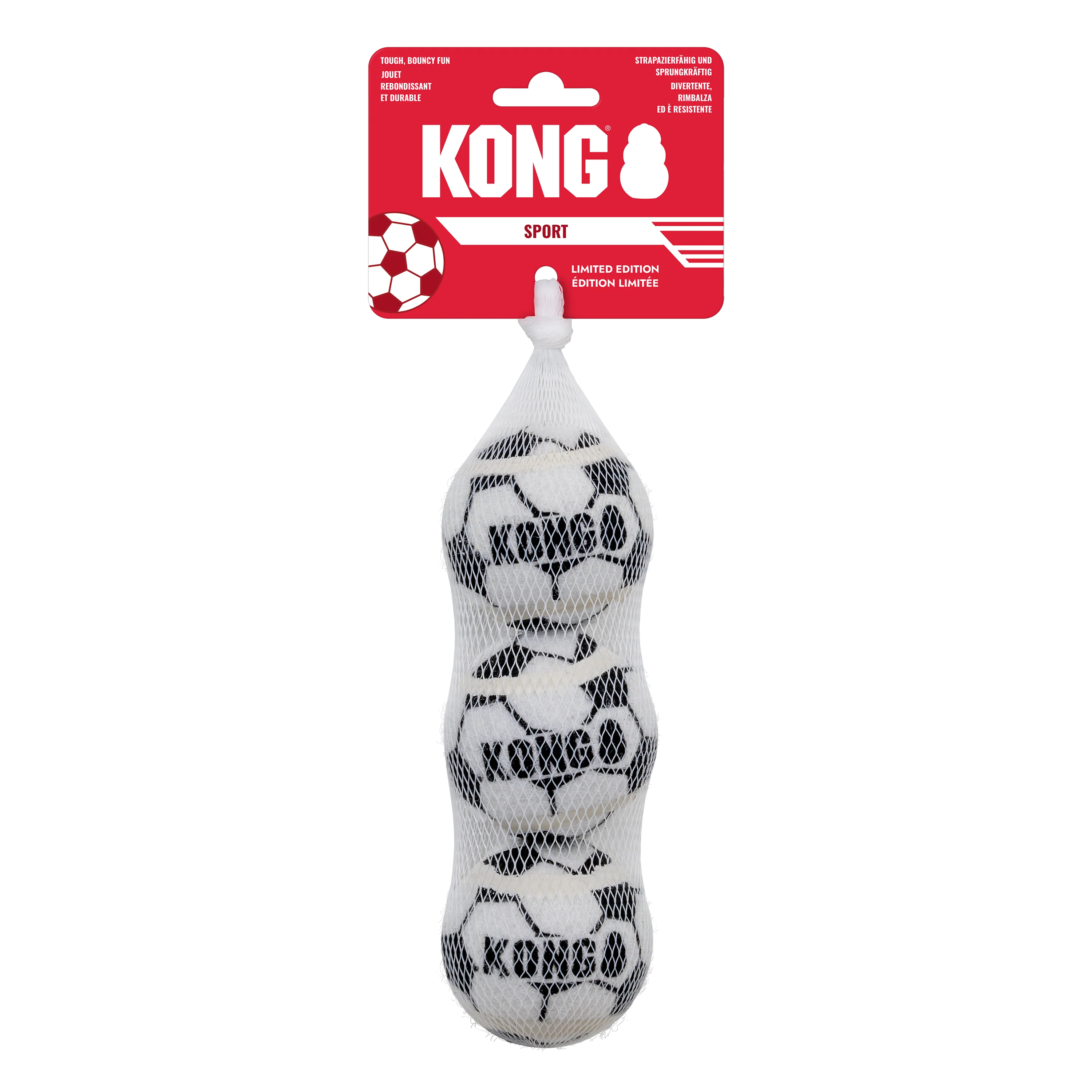 KONG World Cup Soccer Balls (2 sizes)