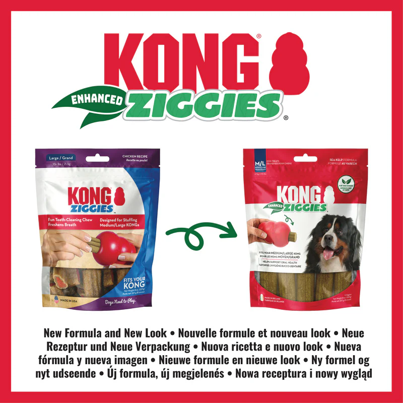 KONG Ziggies Enhanced Medium/Large - Image 2