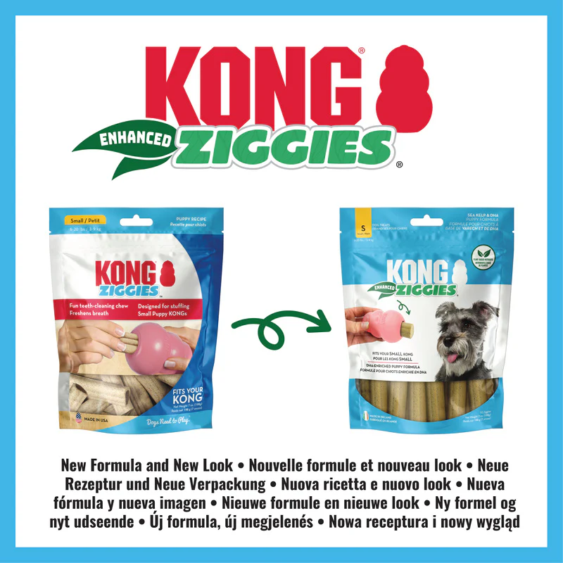 KONG Ziggies Enhanced Puppy Small - Image 2