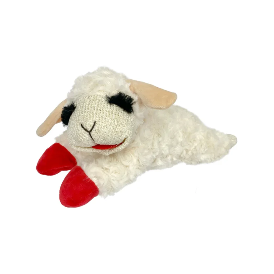 Lamb Chop Soft Dog Toy (3 sizes) - Image 3