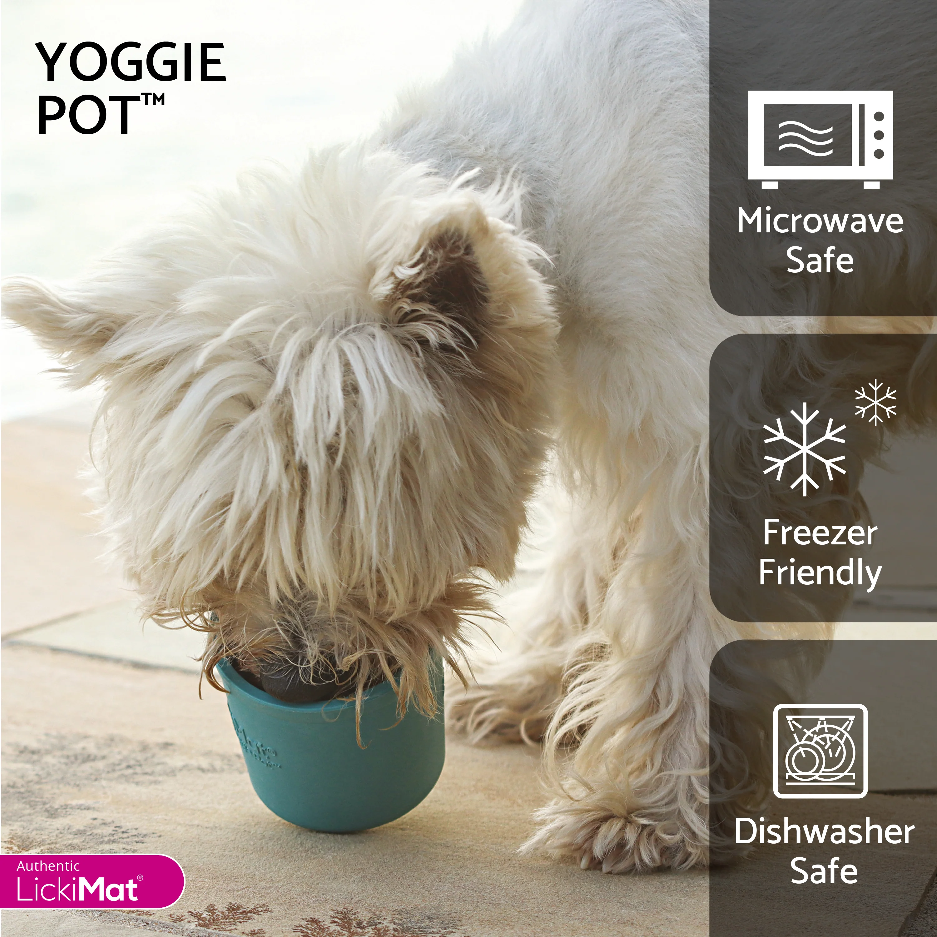 LickiMat Yoggie Pot - Various Colours - Image 4