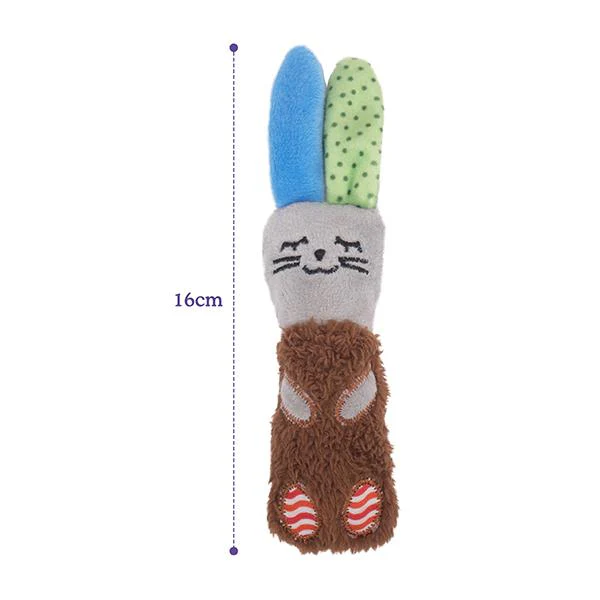 Little Nippers Floppy Rabbit Kitten Toy - Image 4