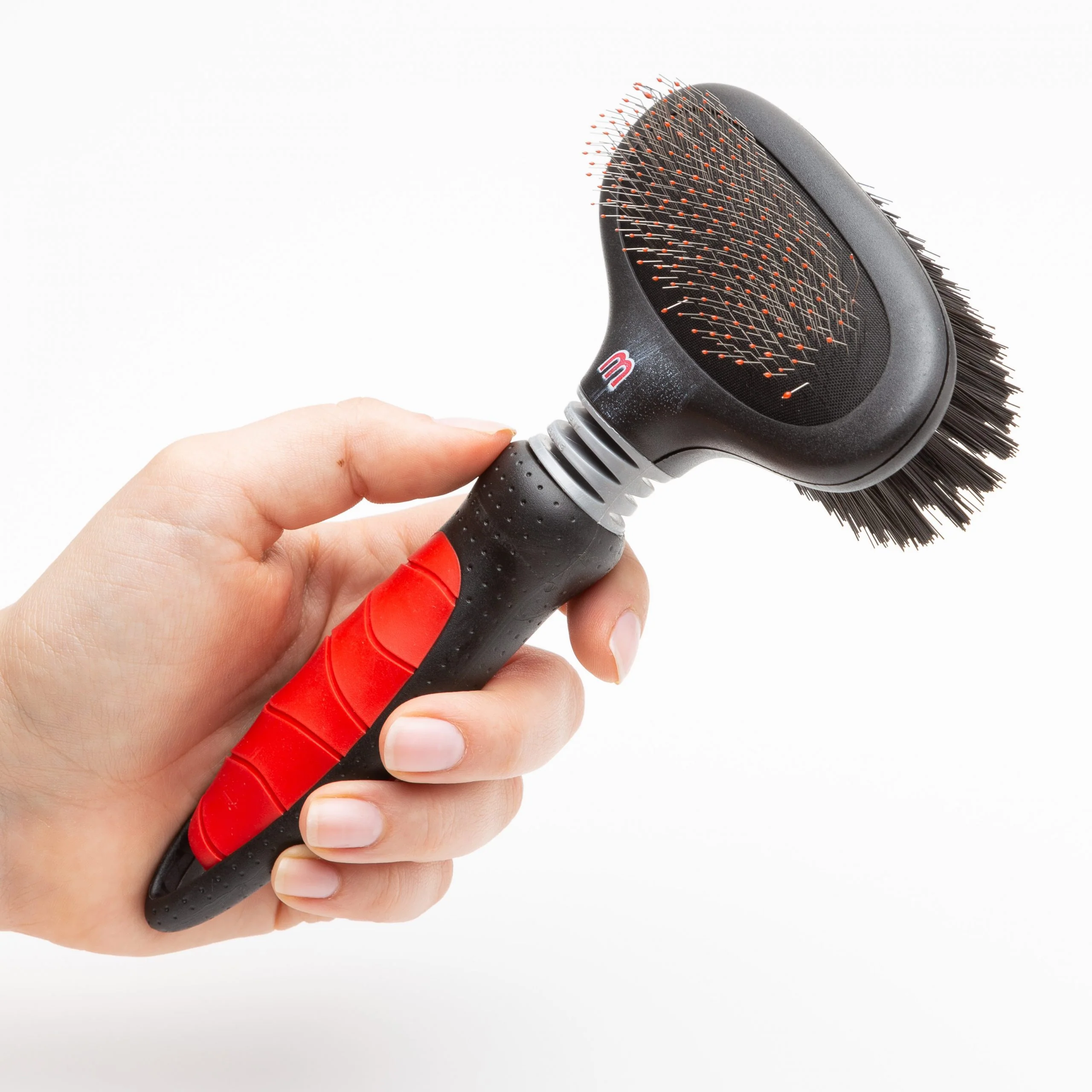 Mikki Dual Slicker Brush - Image 4