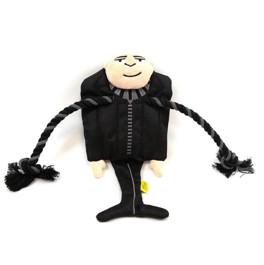 Minion Gru Rope Scarf Dog Toy