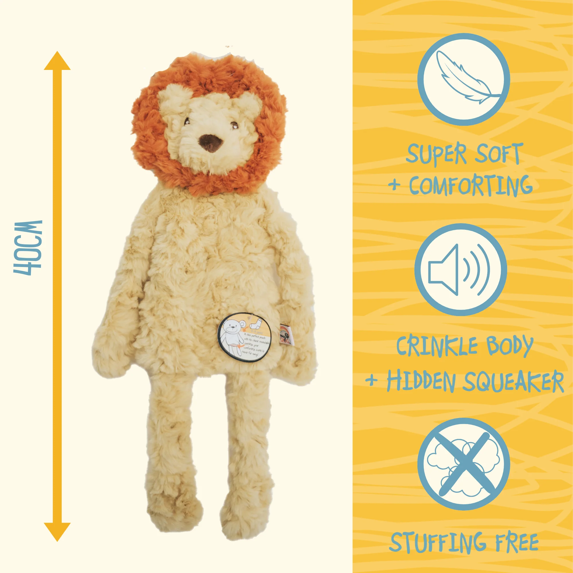 My Dog Lion Dog Toy - Image 5