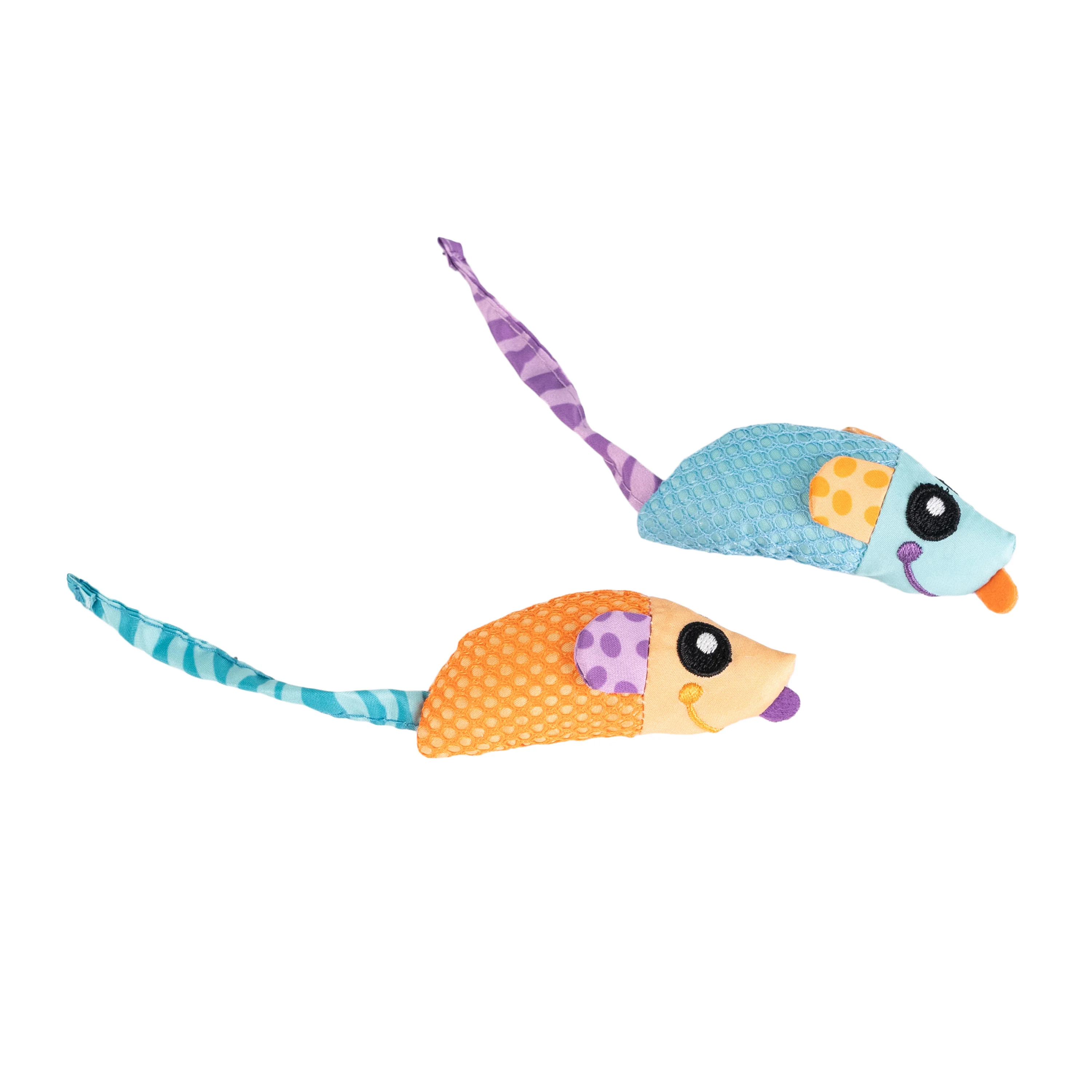 Nina Ottosson Catstages Catnip Chew Mice Cat Toy - Image 2
