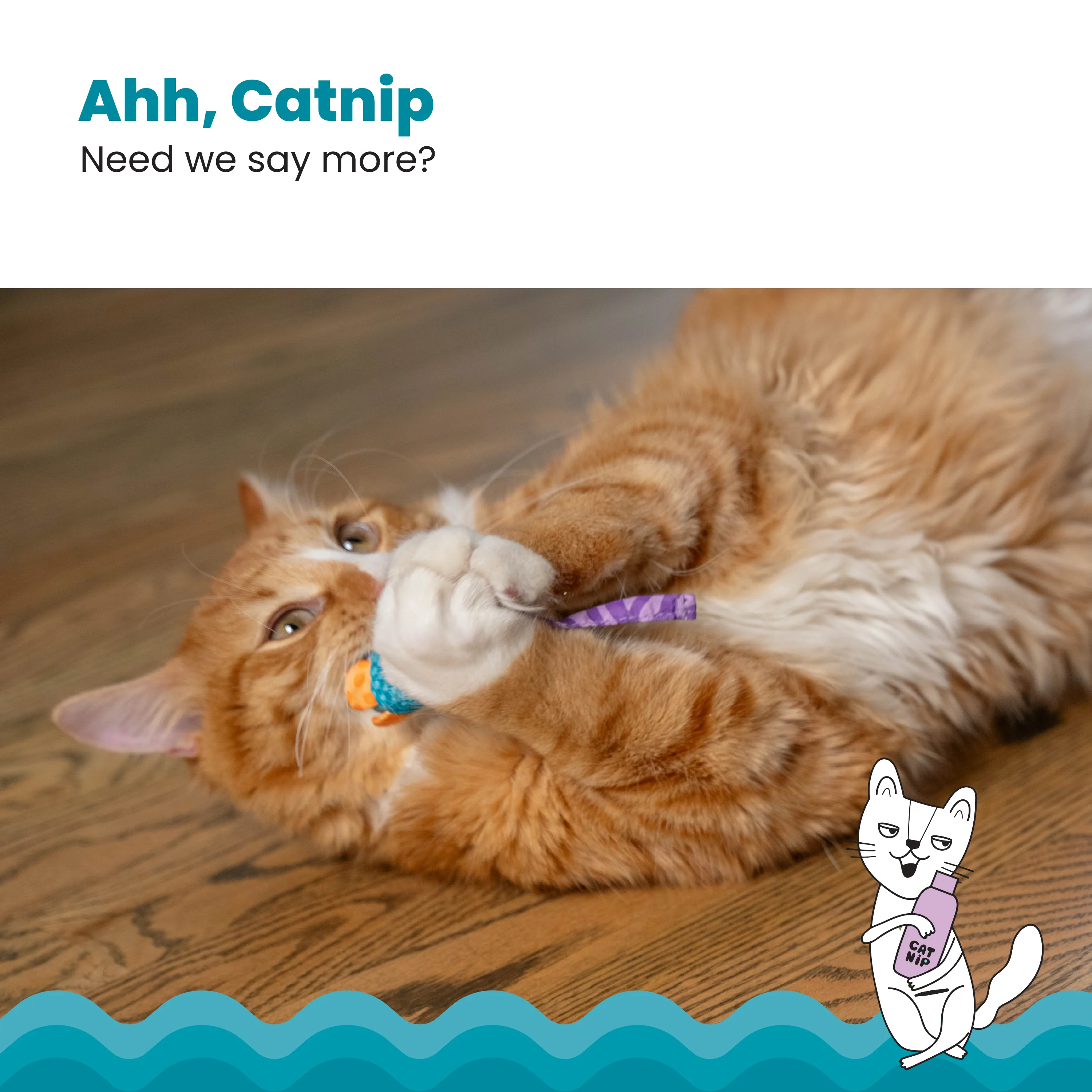 Nina Ottosson Catstages Catnip Chew Mice Cat Toy - Image 5