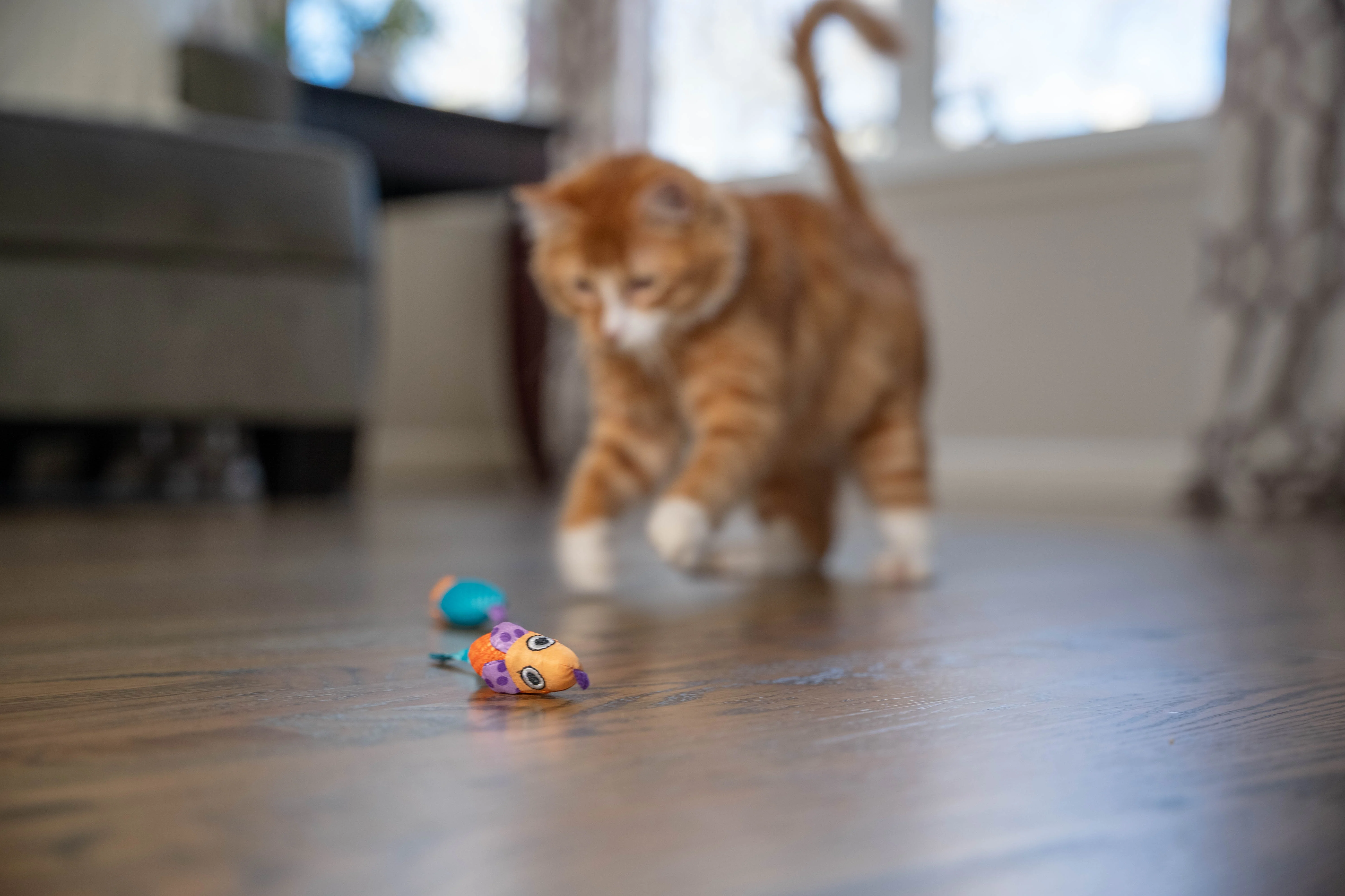 Nina Ottosson Catstages Catnip Chew Mice Cat Toy - Image 8