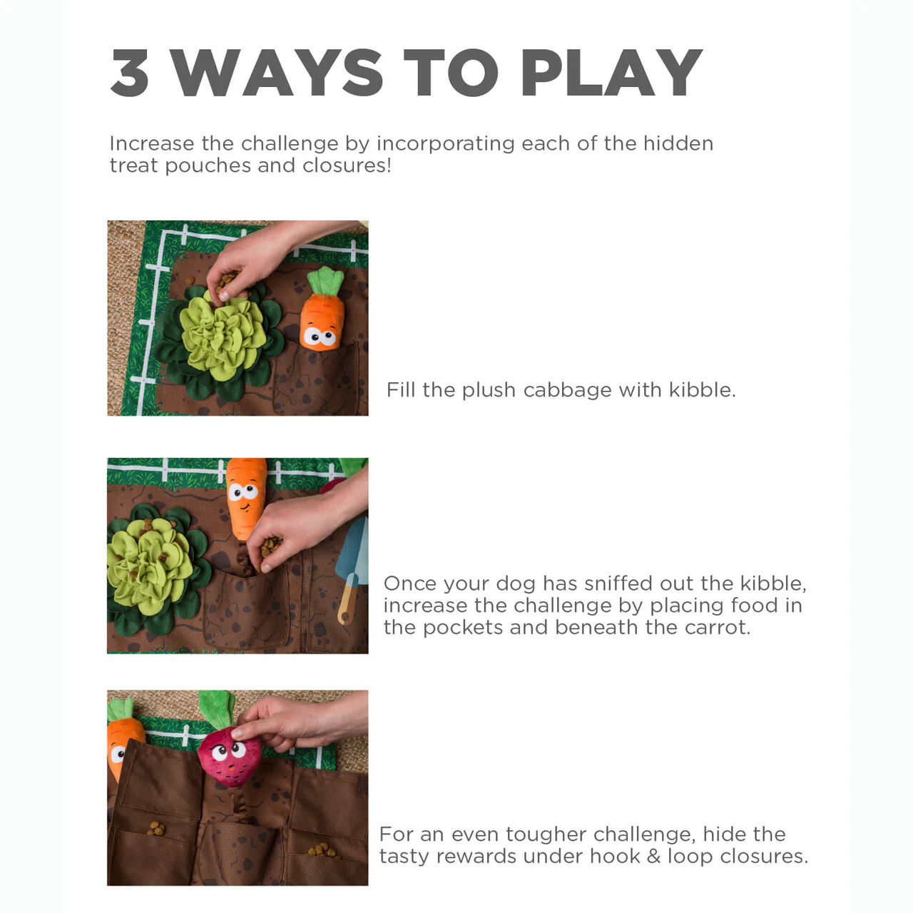 Nina Ottosson Dog Activity Matz Garden Game Mat - Image 3