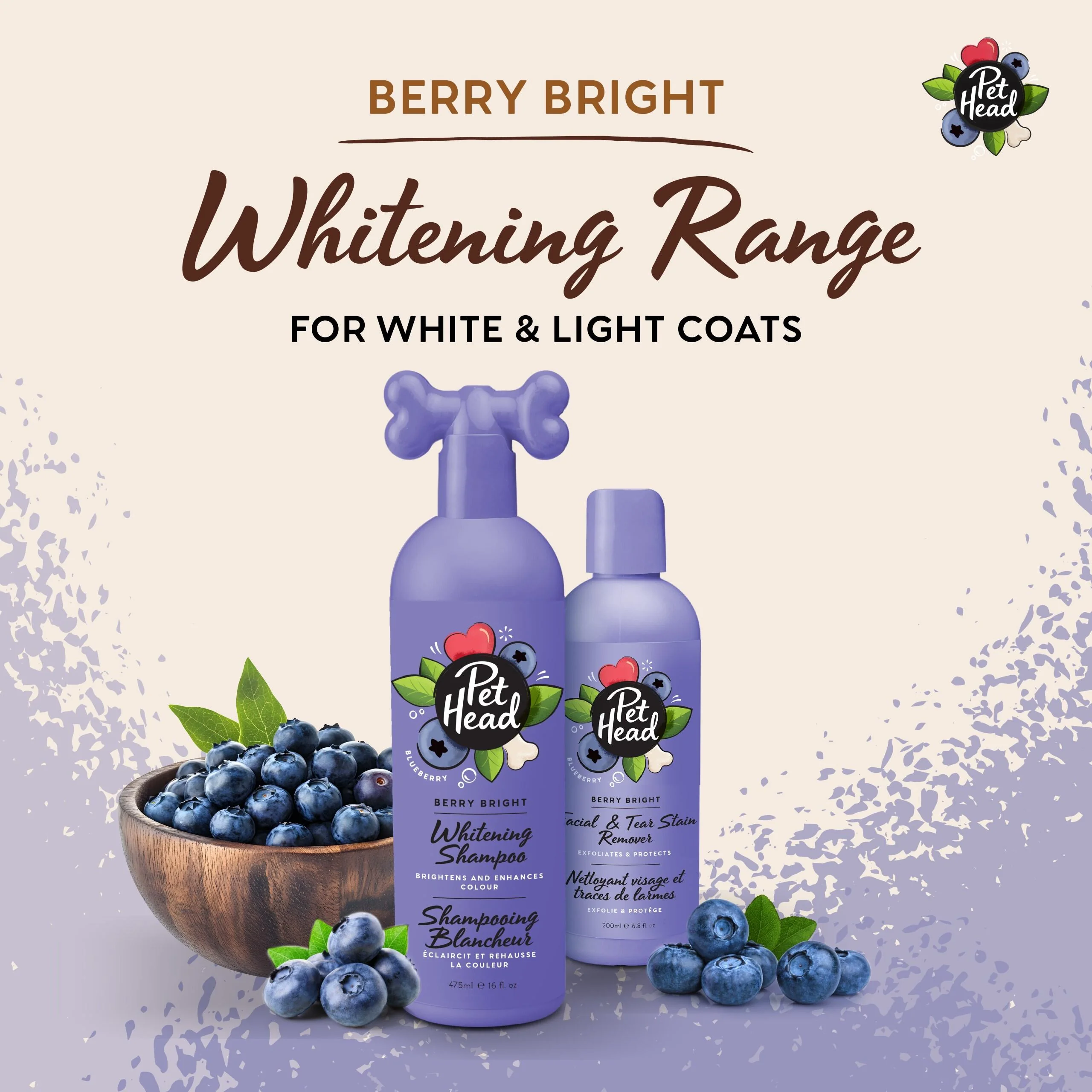 Pet Head Berry Bright Facial Tear & Stain Remover - Image 7