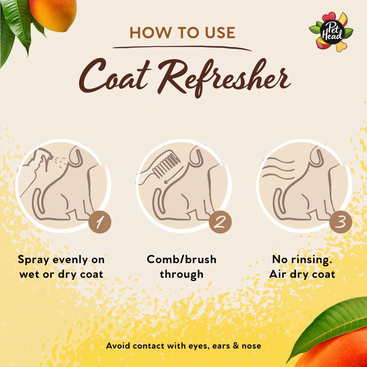 Pet Head Ultimutt Clean 3-in-1 Coat Refresher - Image 5