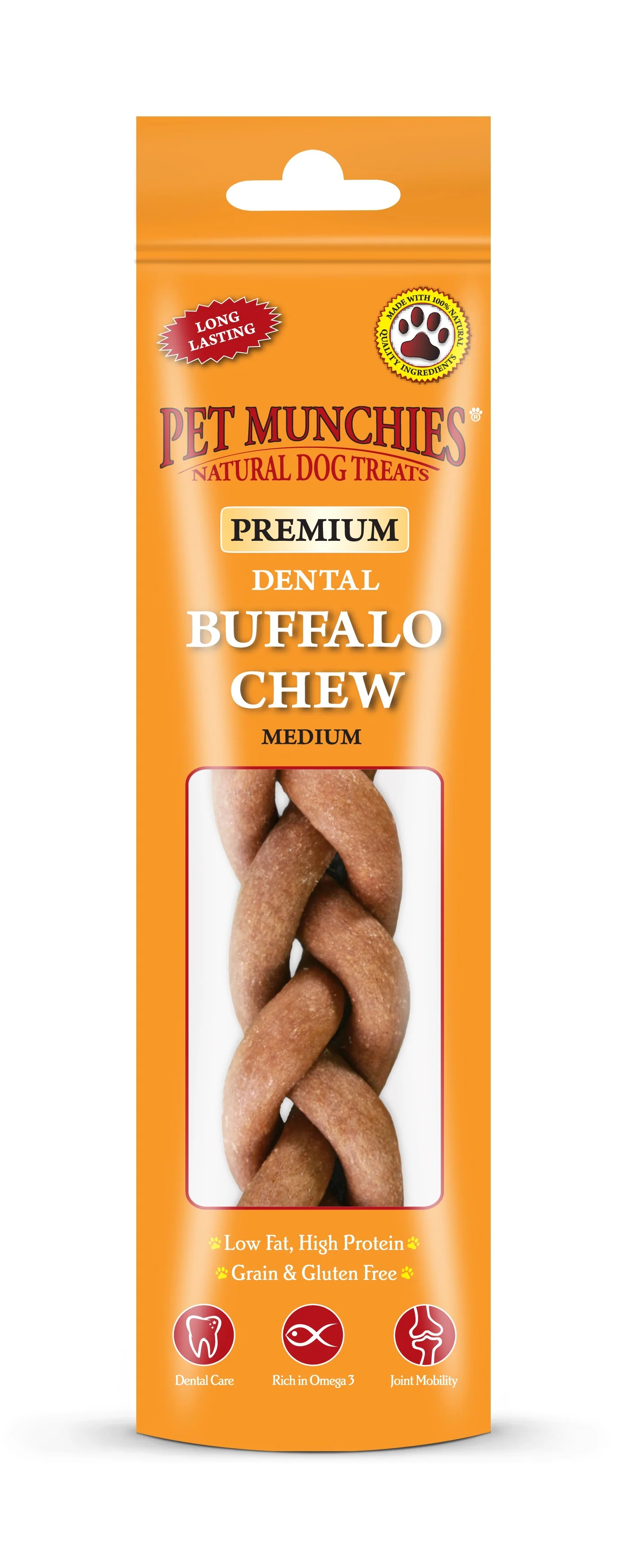 Pet Munchies Buffalo Chews (3 sizes) - Image 2