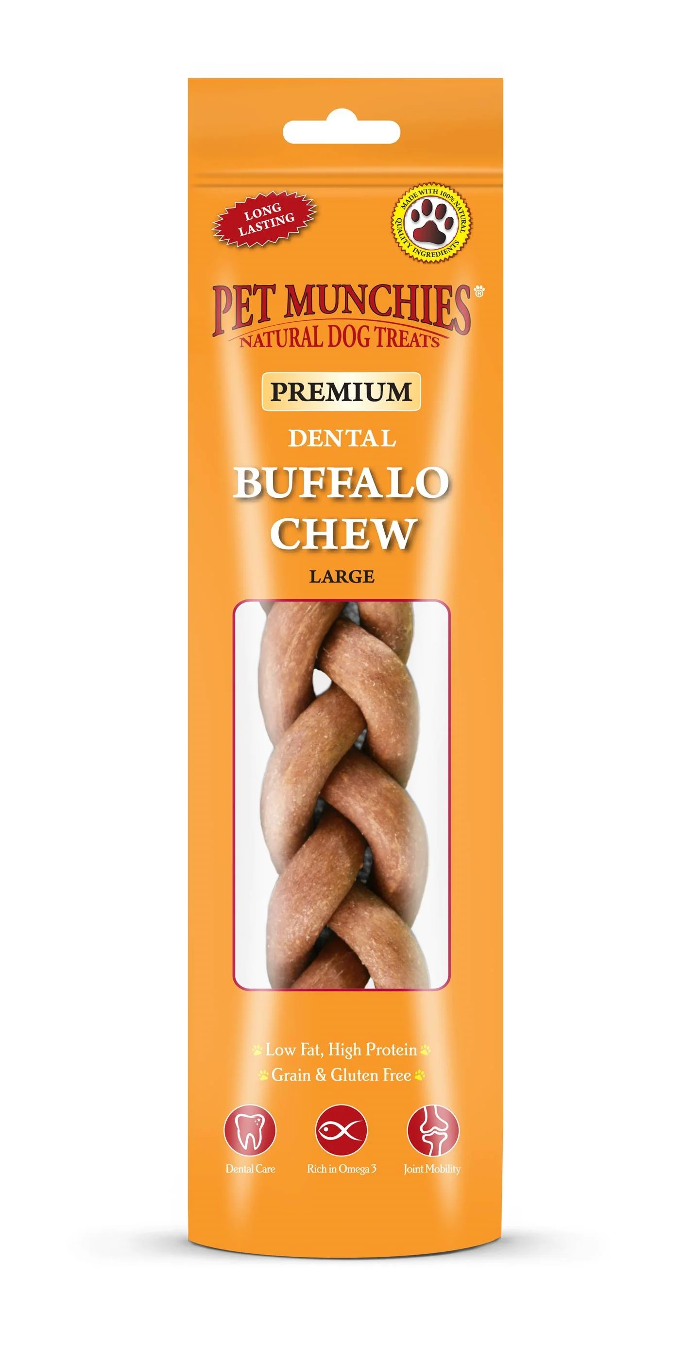 Pet Munchies Buffalo Chews (3 sizes) - Image 3