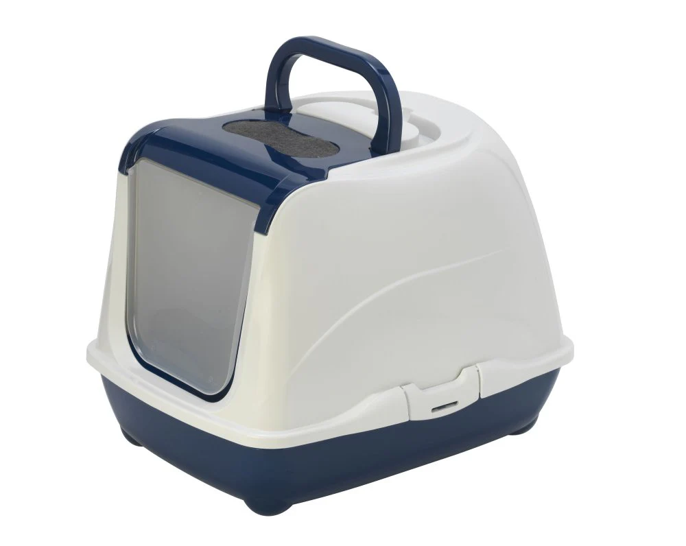 Petface Hooded Cat Litter Tray Asst Colours 50cm - Image 2