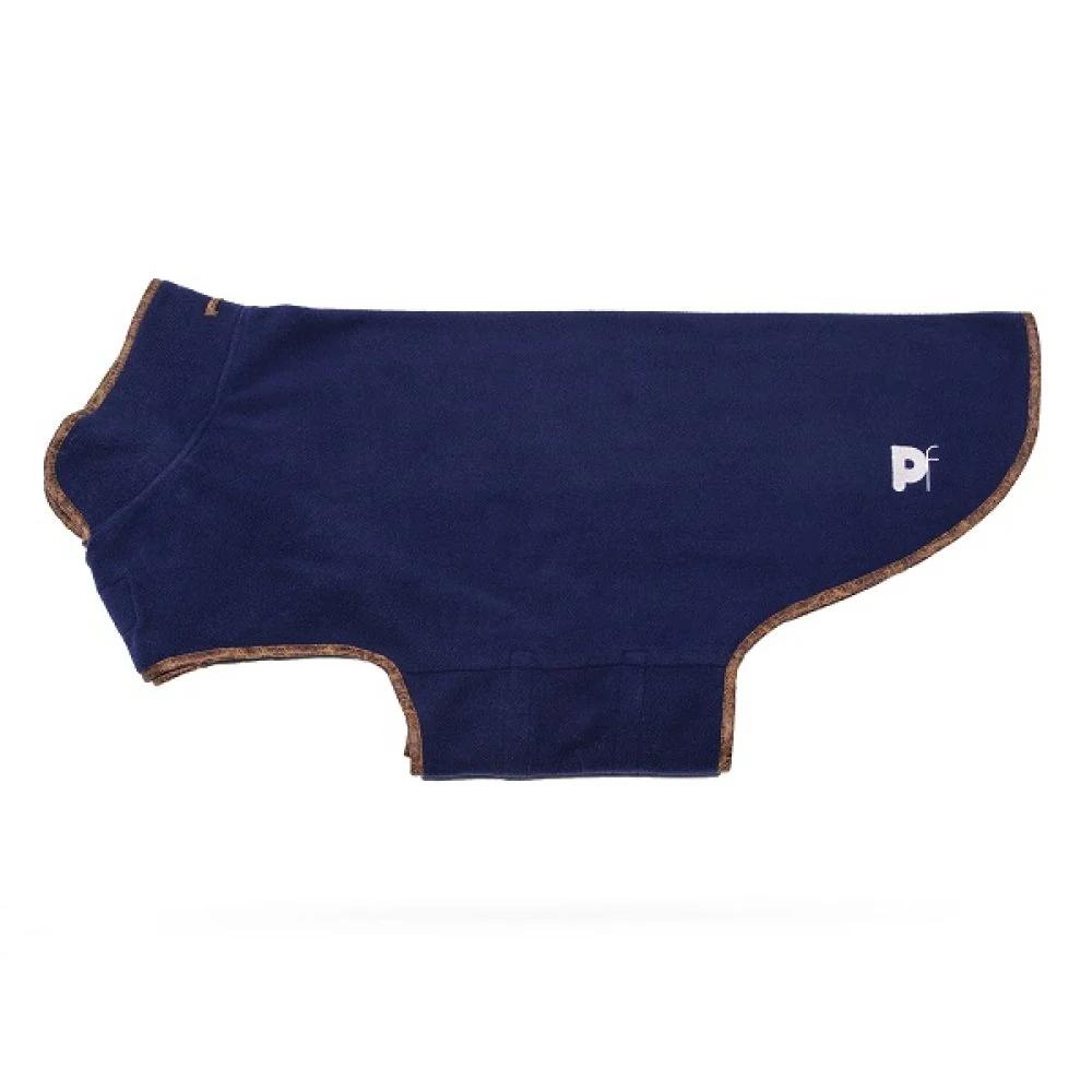 Petface Navy Fleece Dog Coat (4 sizes) - Image 4