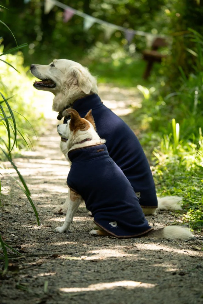 Petface Navy Fleece Dog Coat (4 sizes) - Image 7