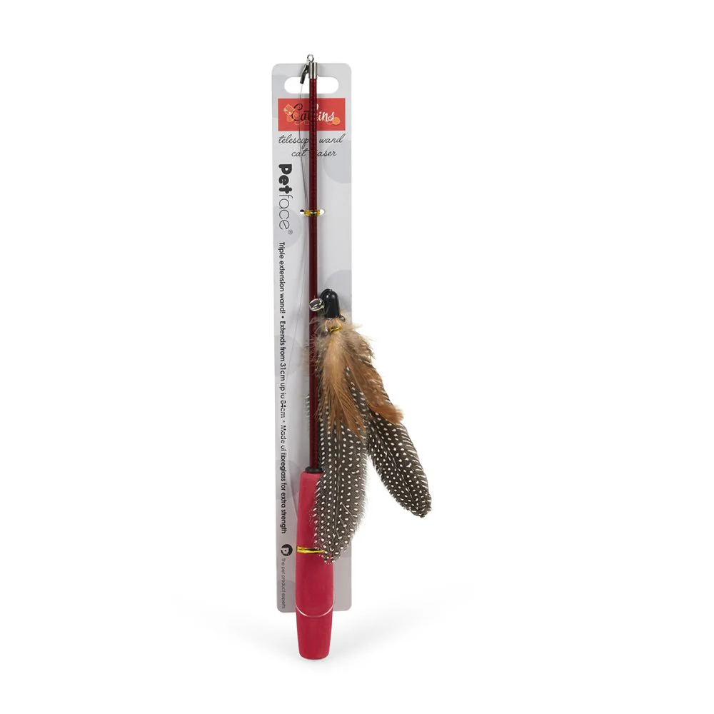Petface Retractable Wand Cat Teaser Toy - Image 3
