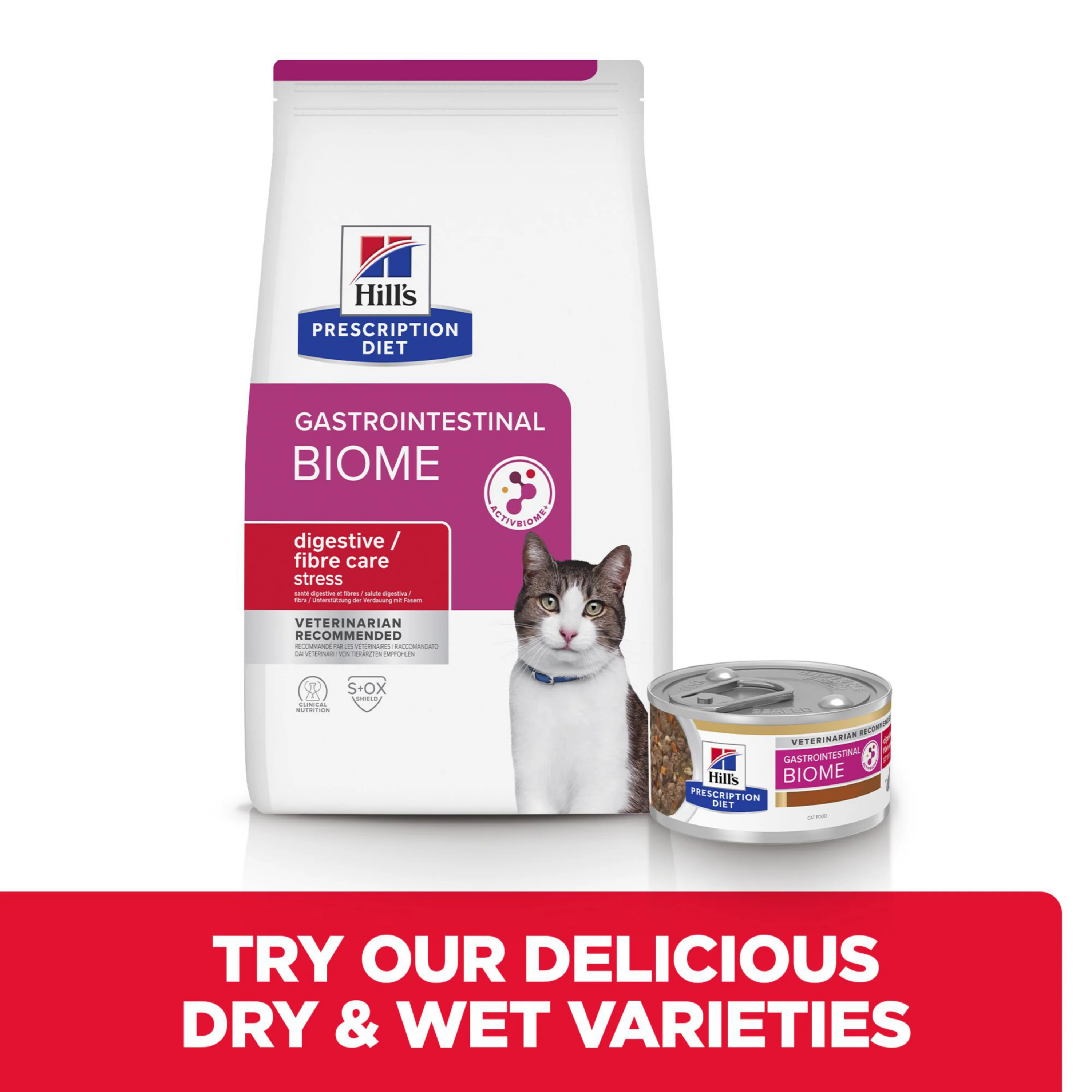 Hill's™ Prescription Diet™ Gastrointestinal Biome Stress Dry Cat Food 3kg - Image 3