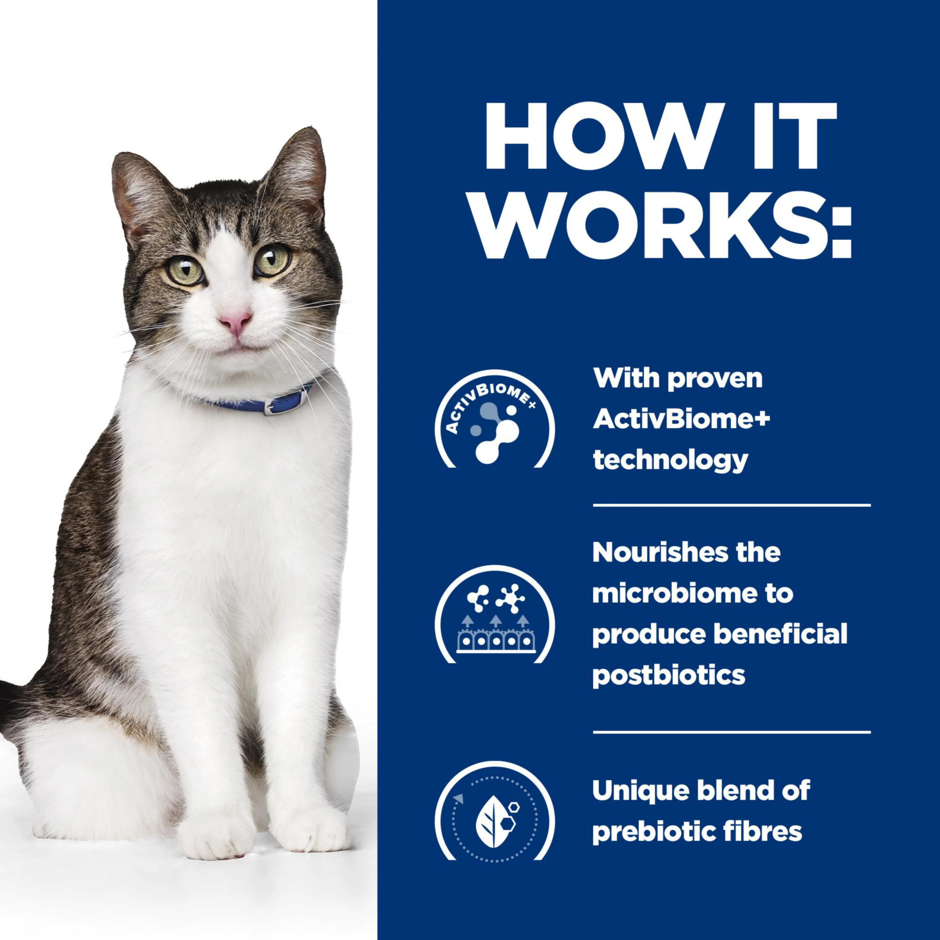 Hill's™ Prescription Diet™ Gastrointestinal Biome Stress Dry Cat Food 3kg - Image 4