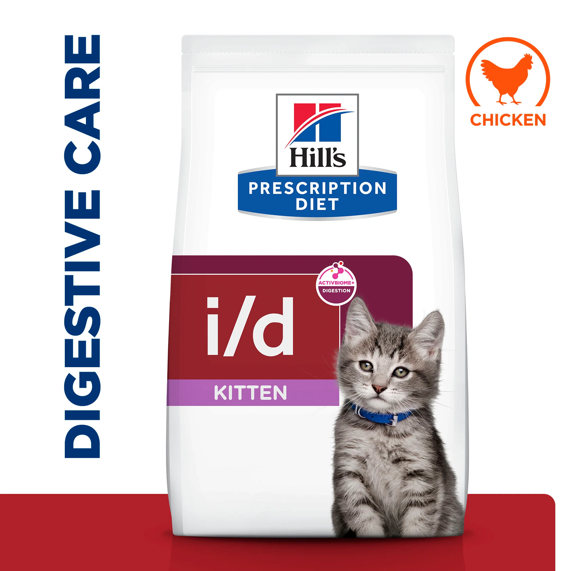Hill's™ Prescription Diet™ i/d Digestive Care Dry Kitten Food with Chicken 1.5kg