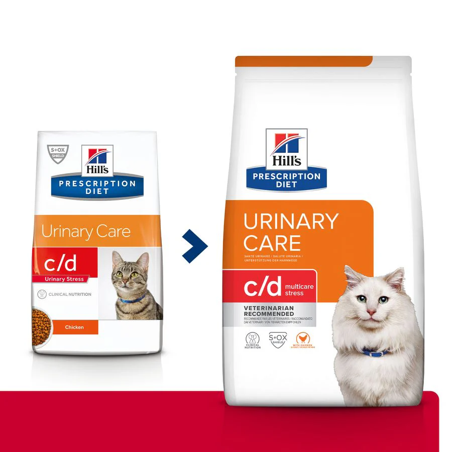 Hill's™ Prescription Diet™ c/d™ Urinary Stress Cat Food with Chicken - Image 4