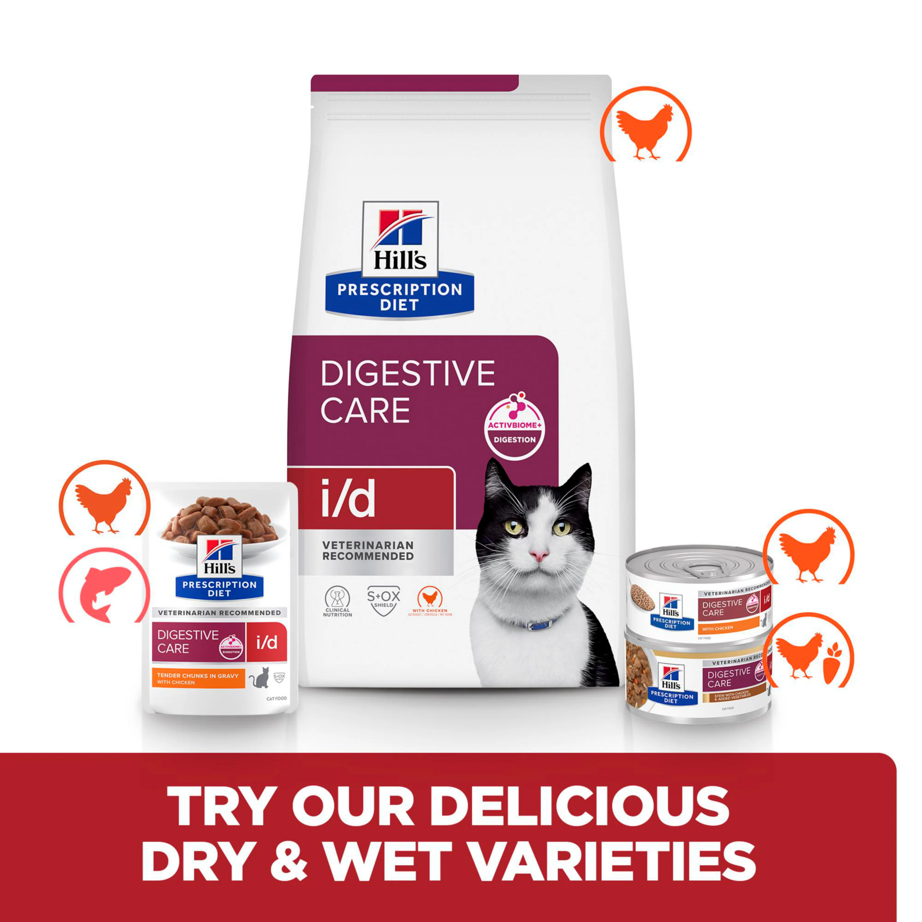 Hill's™ Prescription Diet™ i/d™ Feline Chicken 8kg - Image 10