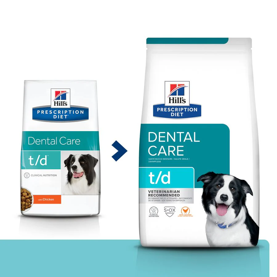 Hill's™ Prescription Diet™ t/d™ Dog Food with Chicken 10kg - Image 3