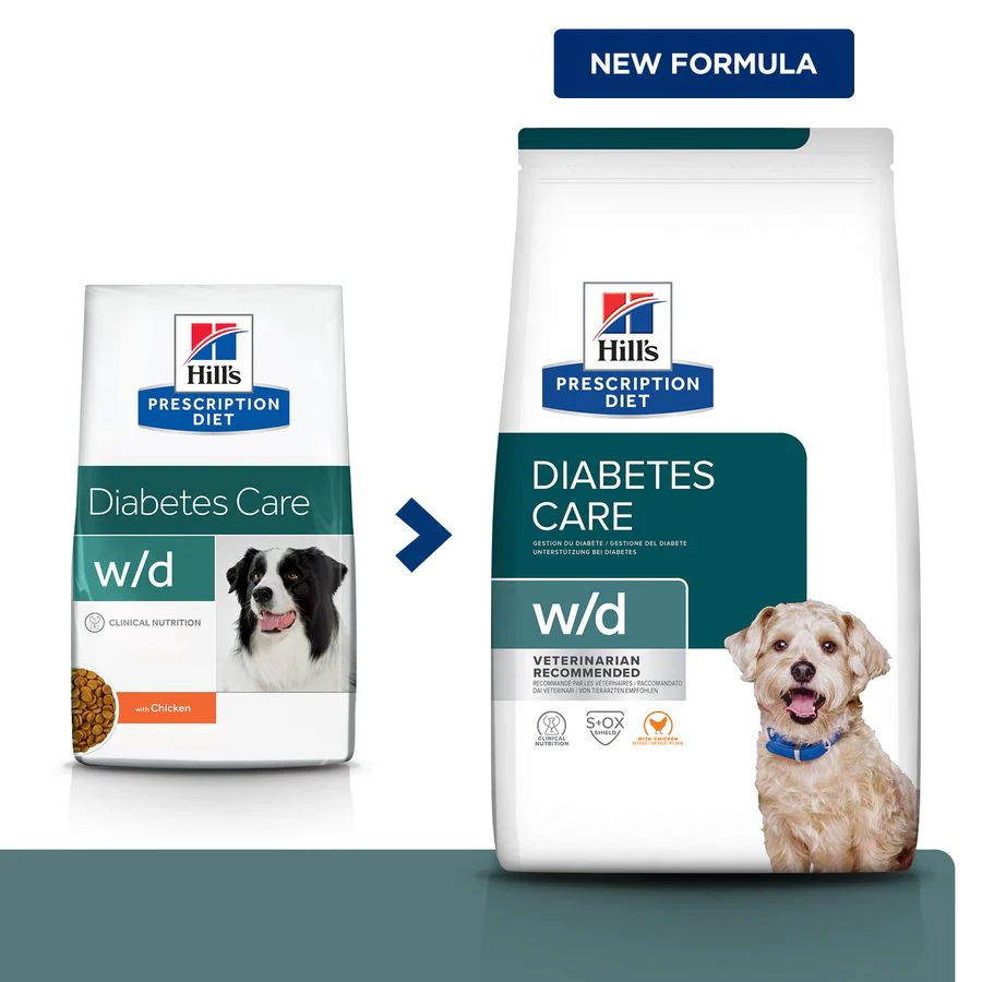Hill's™ Prescription Diet™ w/d™ Dog Food with Chicken 10kg - Image 2