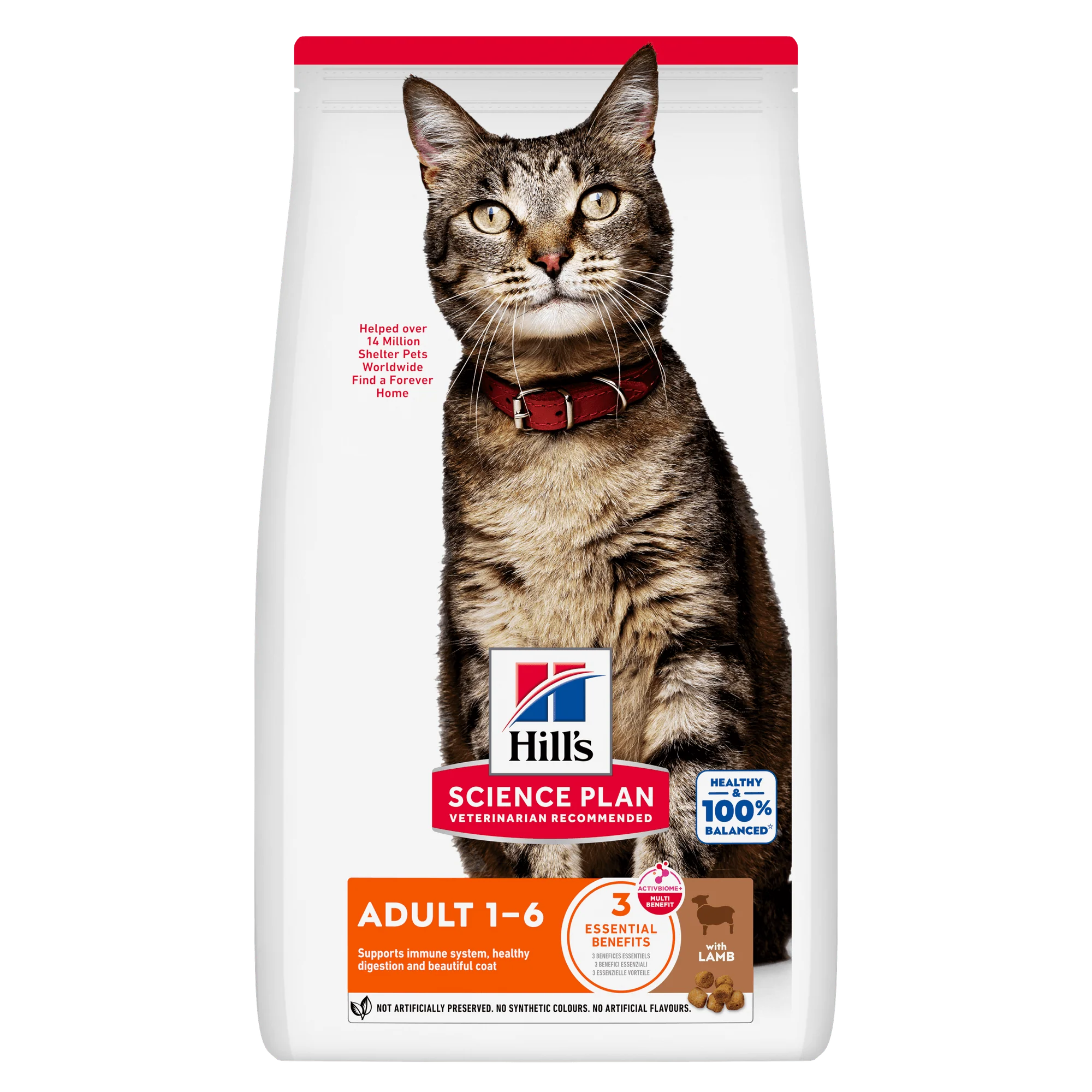 Hill's™ Science Plan Adult Dry Cat Lamb & Rice Flavour 10kg